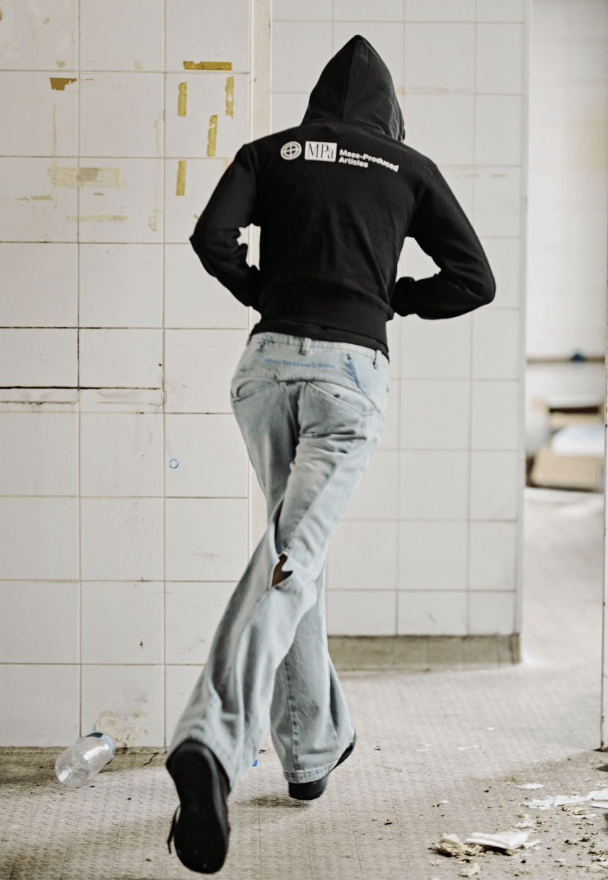 Rick Owens MPa MOTION VENT DENIM PANTS (LIGHT BLUE) , PLASTICPRODUCT Size US 29 - 3 Thumbnail