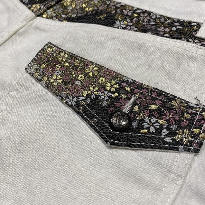 Japanese Brand × Vintage 2000s y2k japanese classic script karakuri style jeans Size US 34 / EU 50 - 8 Thumbnail