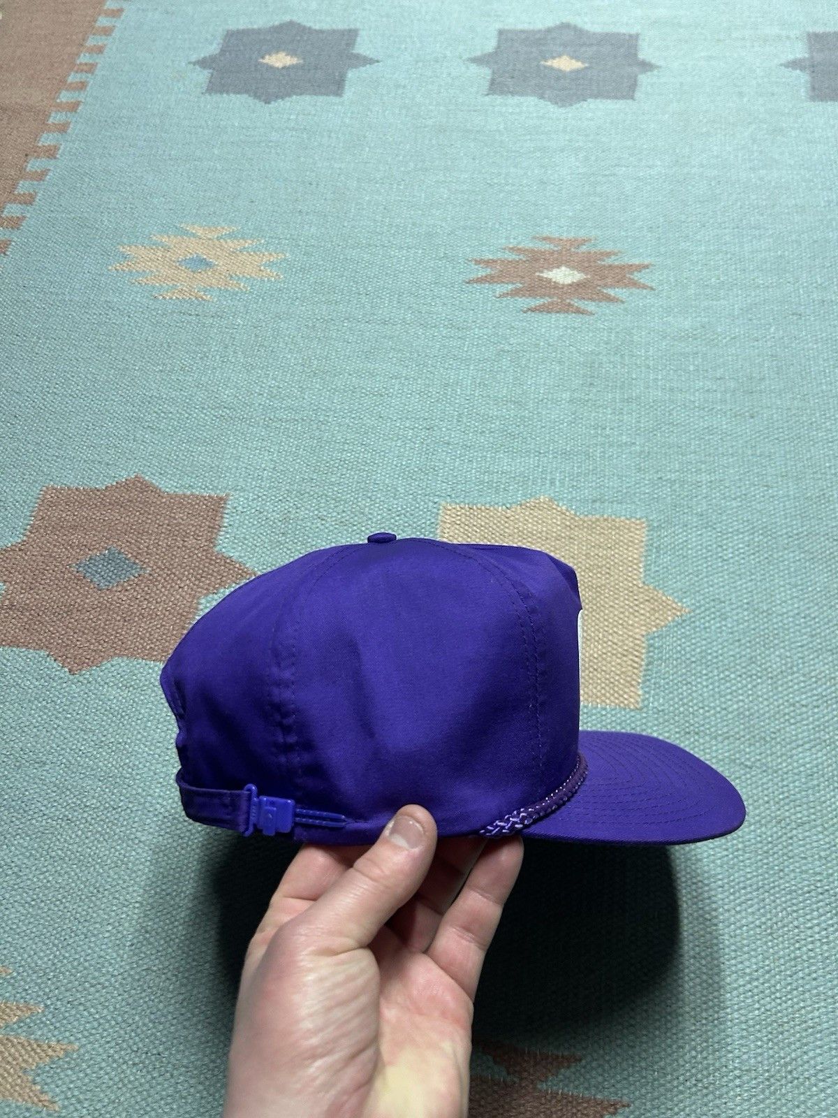 Vintage Vtg Strap hat Graff Chevy Chevrolet dealer bay city Michigan Size ONE SIZE - 9 Thumbnail