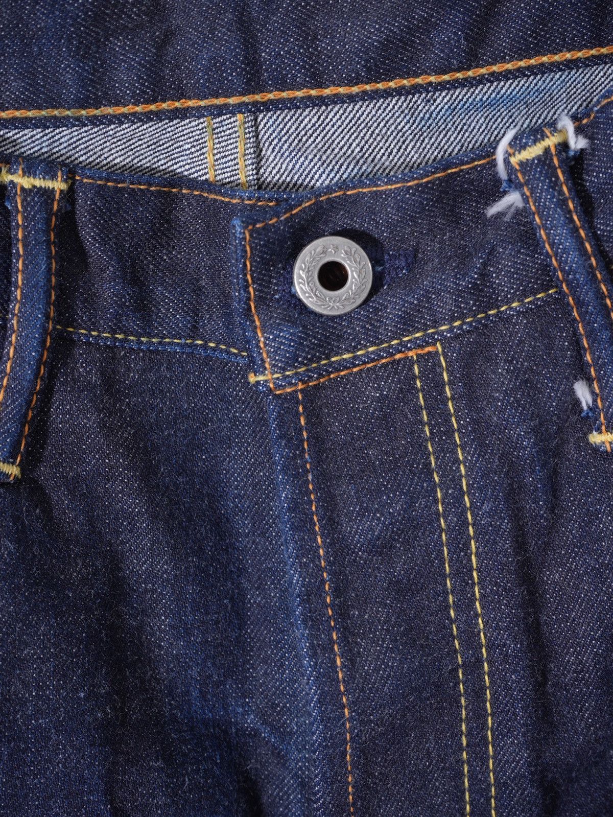 Japanese Brand Red Tornado Bronson Mfg. Blue Selvedge Denim Jeans sz 31 Size US 31 - 8 Thumbnail