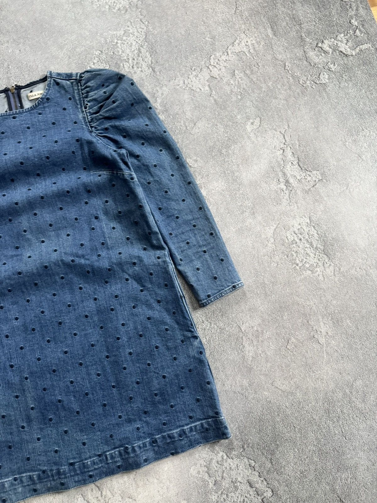 Ulla Johnson Ulla Johnson Lyna 0size denim dotted dress 👗 blue Size XS / US 0-2 / IT 36-38 - 12 Thumbnail