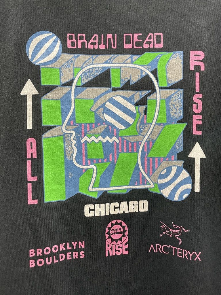 Arc'teryx × Brain Dead ARCTERYX BRAIN DEAD All Rise Chicago Cotton T-Shirt Tee Size US M / EU 48-50 / 2 - 3 Thumbnail