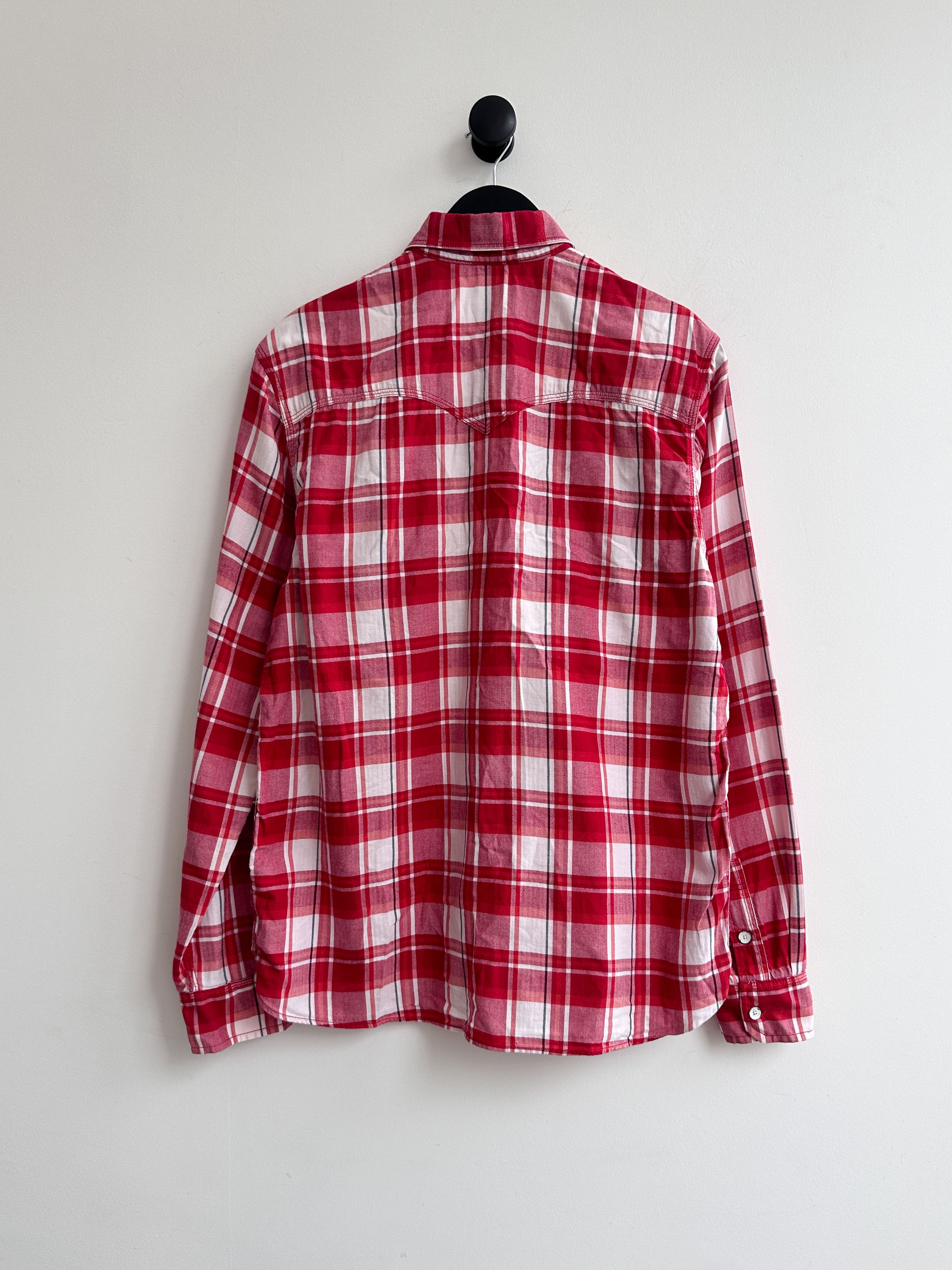 Levi's Vintage Levi's Red Check Shirt Size US M / EU 48-50 / 2 - 2 Thumbnail