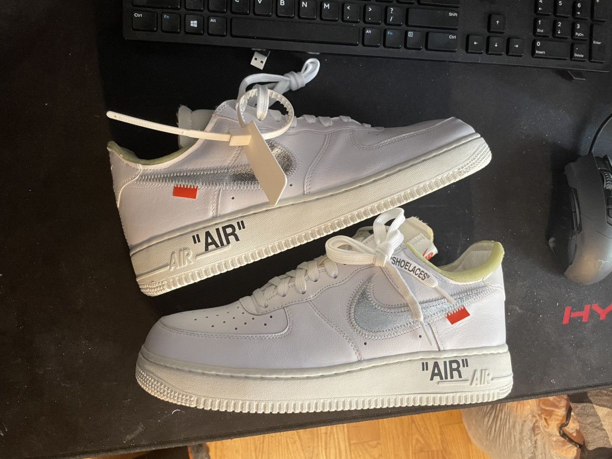 Nike × Off-White Size 10 Off White complexcon AF1 DS box signed by Virgil Size US 10 / EU 43 - 7 Thumbnail