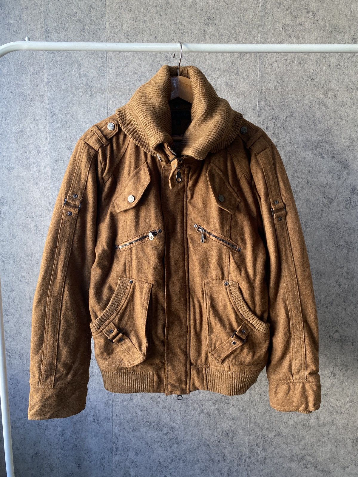 Seditionaries In The Attic Wool Tactical Bondage Design Jacket Size US L / EU 52-54 / 3 - 2 Thumbnail
