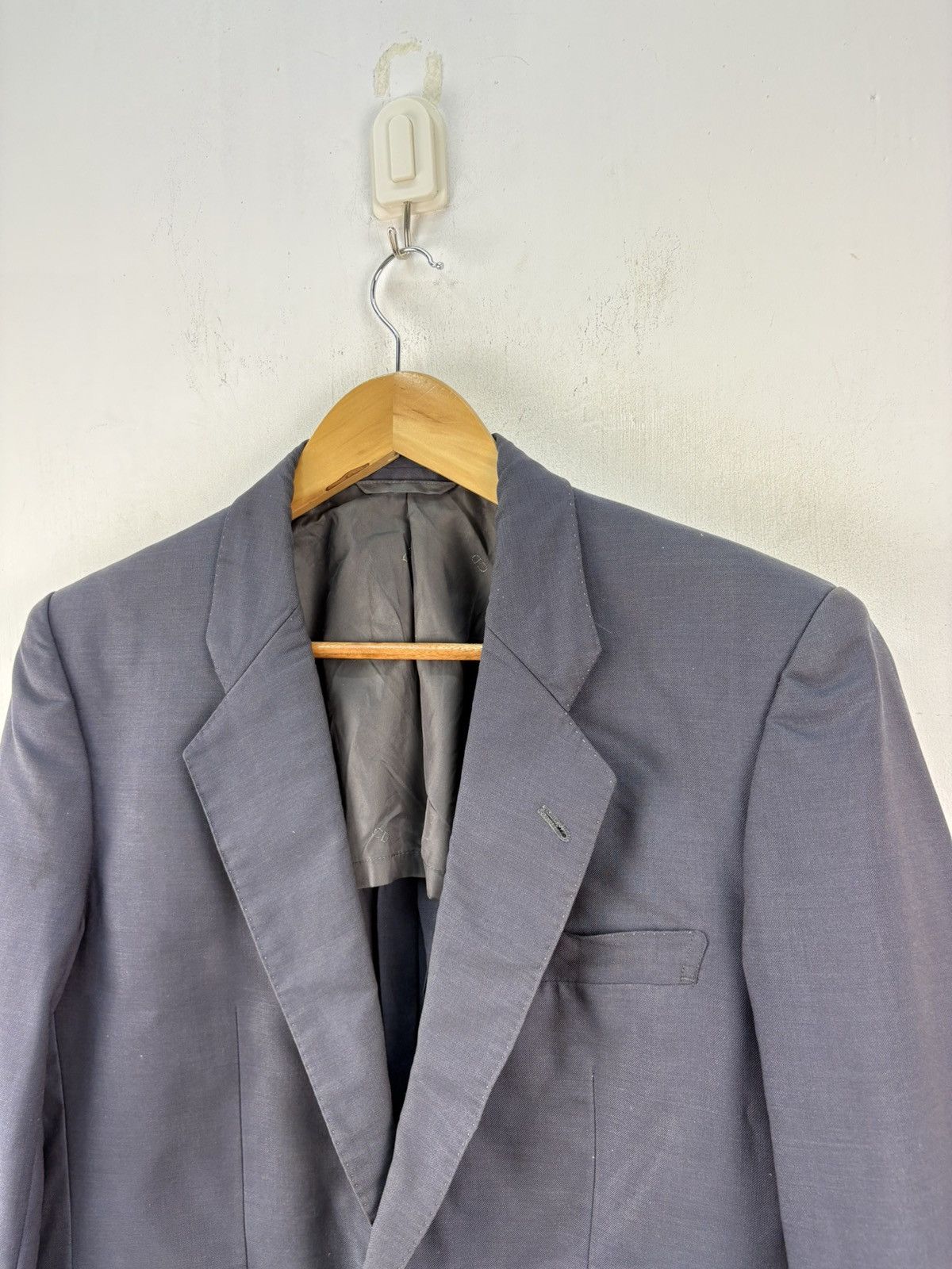 Christian Dior Monsieur Vintage Christian Dior Blazer Jacket Navy Blue Size US M / EU 48-50 / 2 - 2 Thumbnail