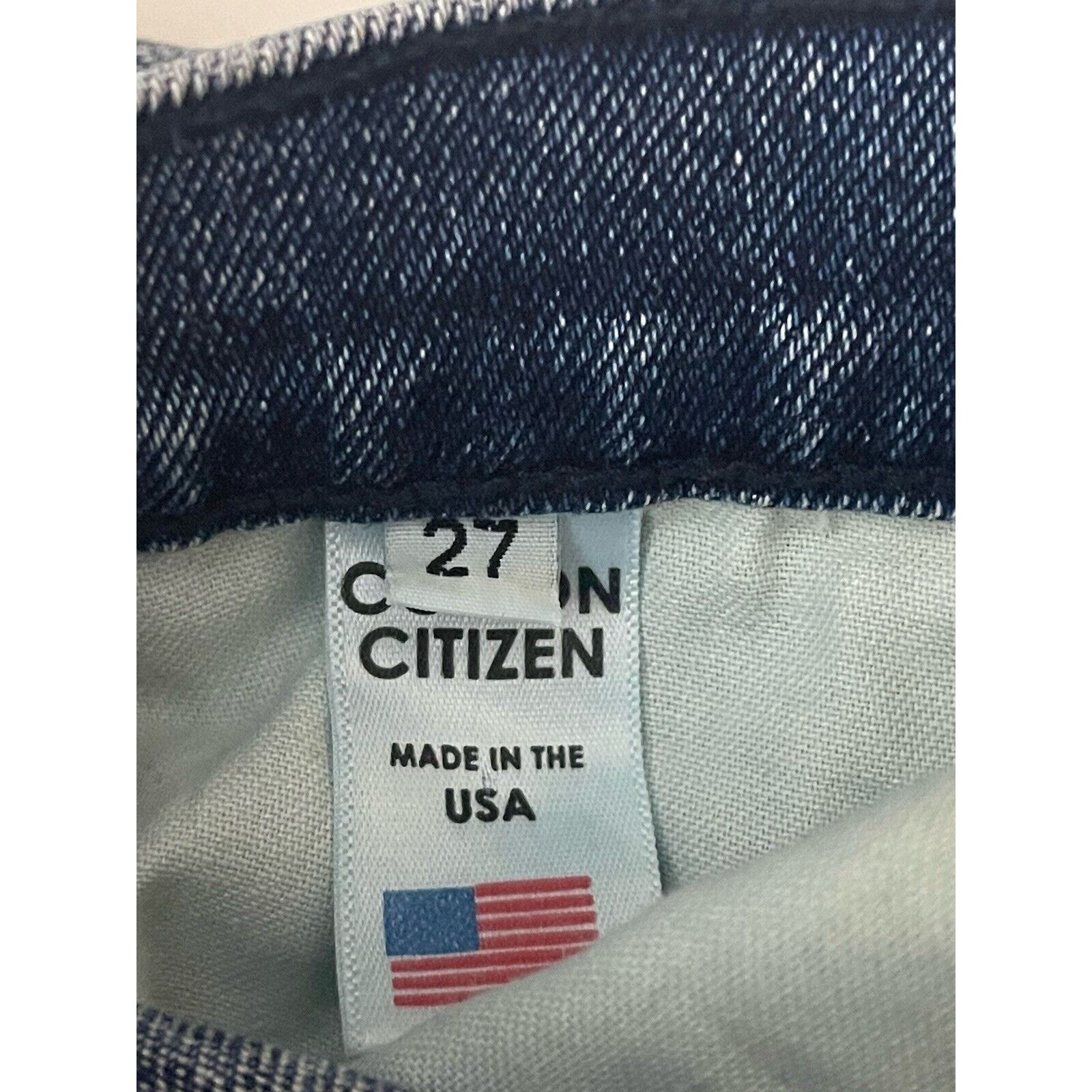 COTTONCITIZEN Cotton Citizen High Split Skinny Leg Frayed Hem Belted sz 27 Size 27" / US 4 / IT 40 - 12 Thumbnail
