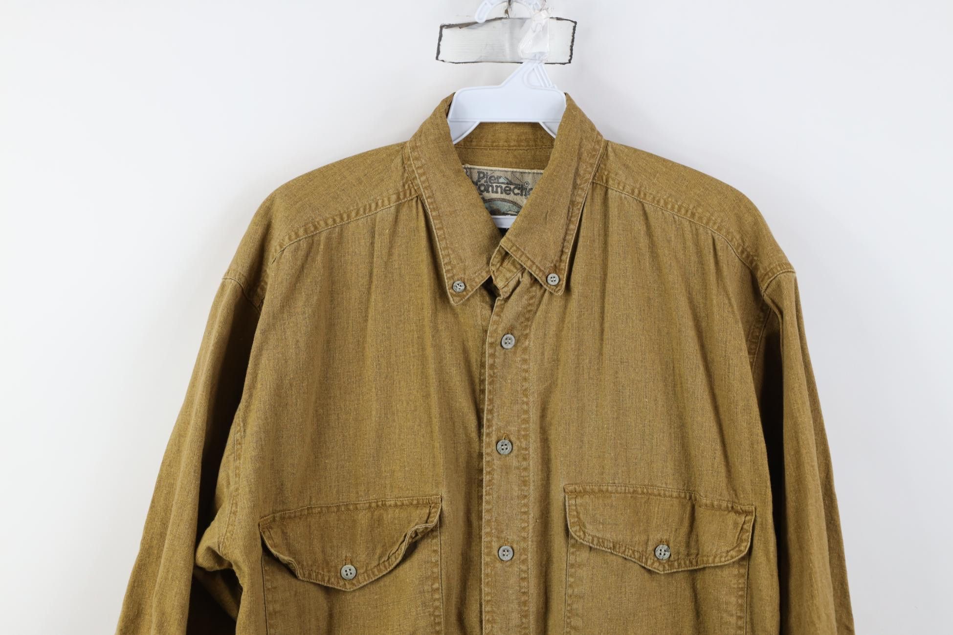 Vintage Vintage 90s Streetwear Stonewash Short Sleeve Button Shirt Size US S / EU 44-46 / 1 - 2 Thumbnail