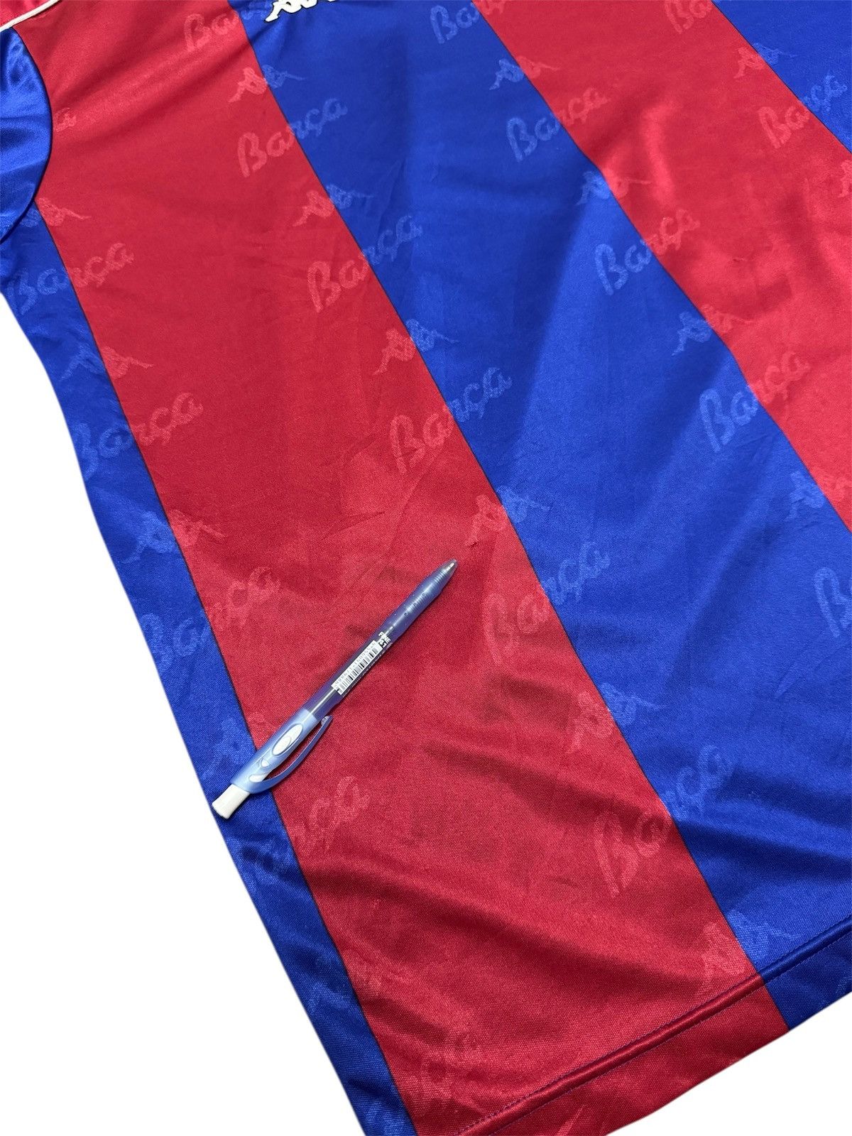 Kappa × Vintage Vintage 1992-95 Barcelona Home Jersey Shirt Size US XL / EU 56 / 4 - 5 Thumbnail