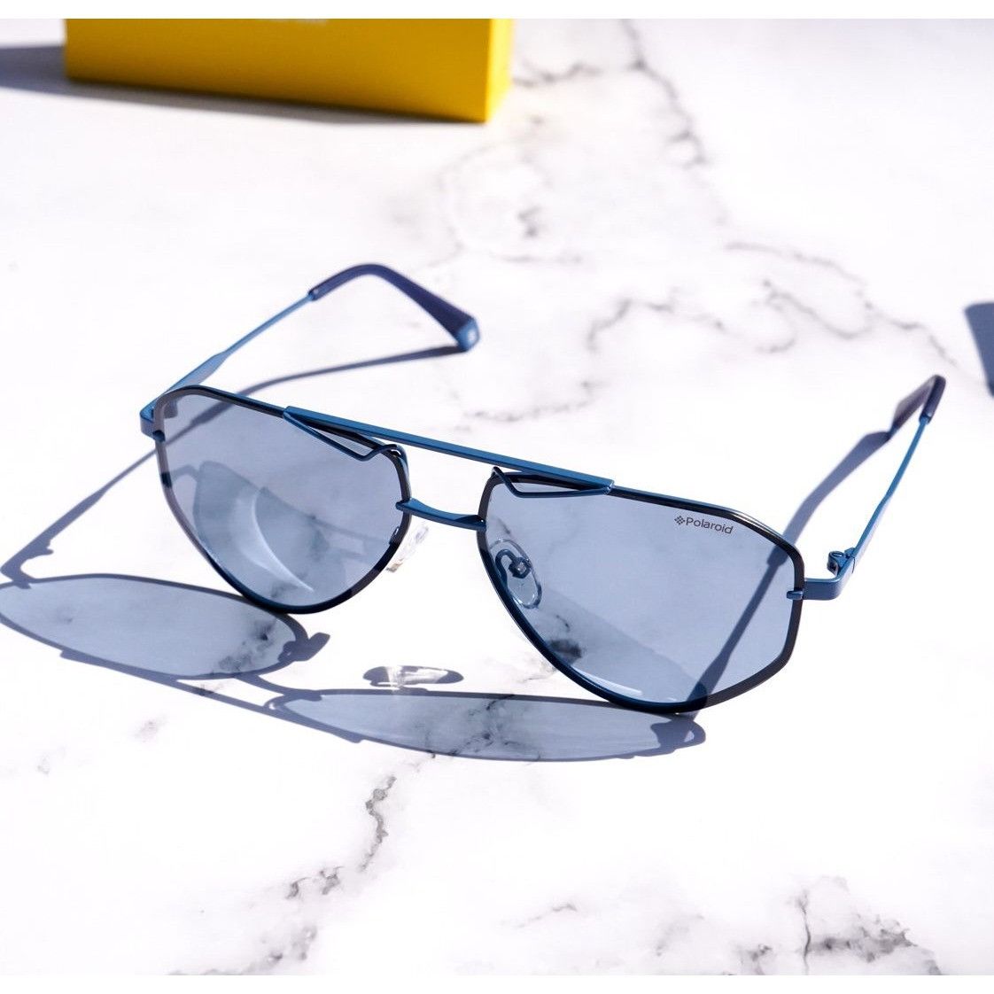 Polaroid NEW Polaroid PLD6092/S PJPC3 Blue Sunglasses(PLD6092S-PJPC3) Size ONE SIZE - 1 Thumbnail
