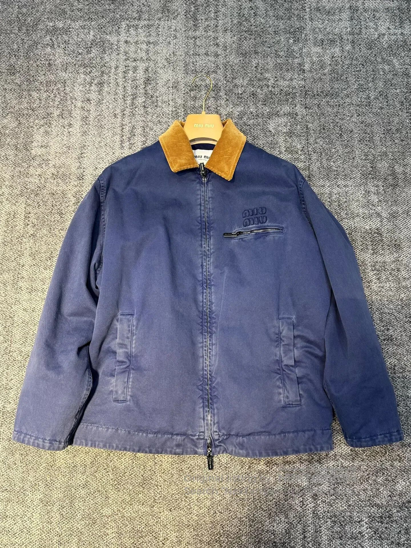 Miu Miu Miu Miu Size 40 Blue Coat. Size S / US 4 / IT 40 - 1 Thumbnail