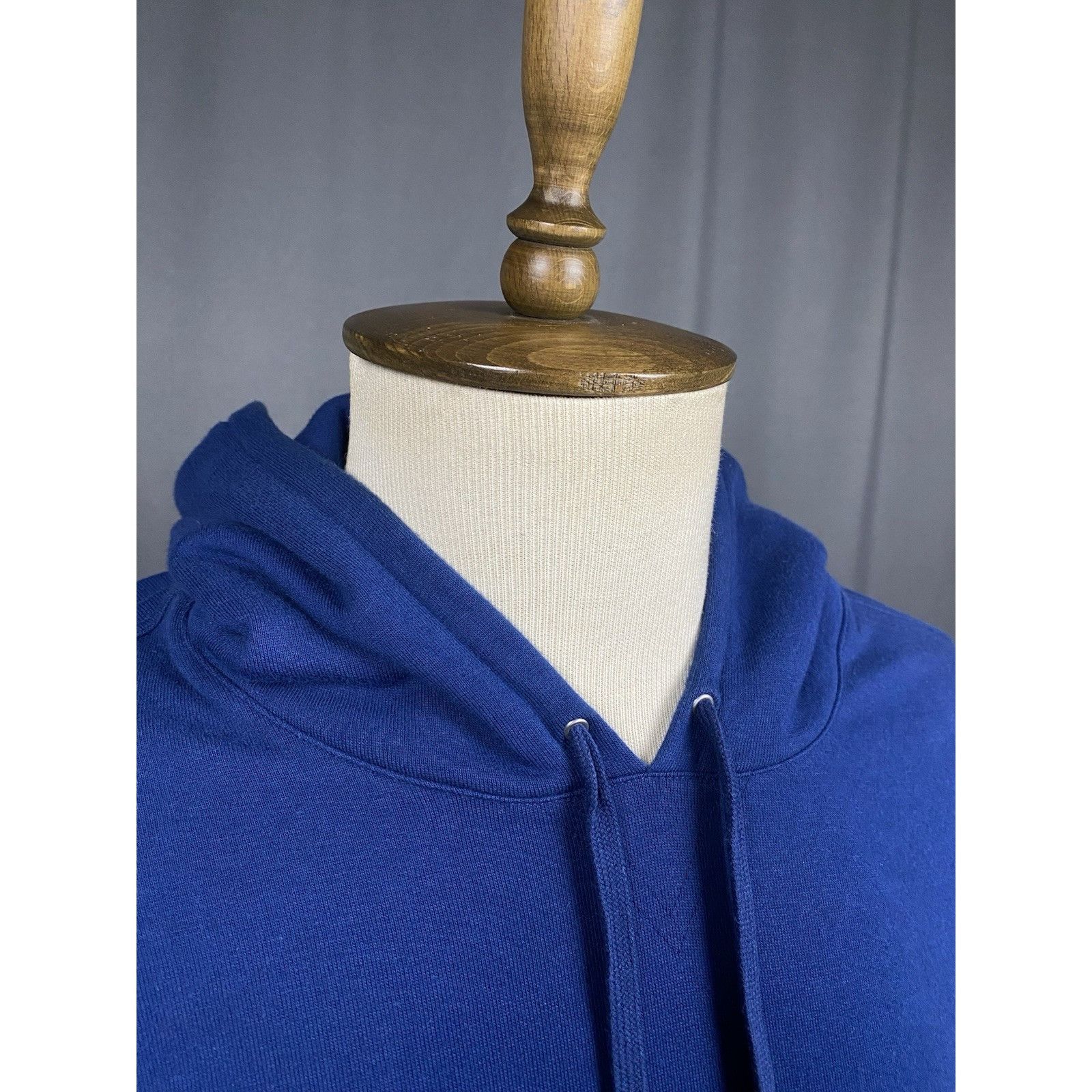 Hermes Hermès Big Logo Men's Blue Hoodie Sweater Size 2XL Size US XXL / EU 58 / 5 - 6 Thumbnail