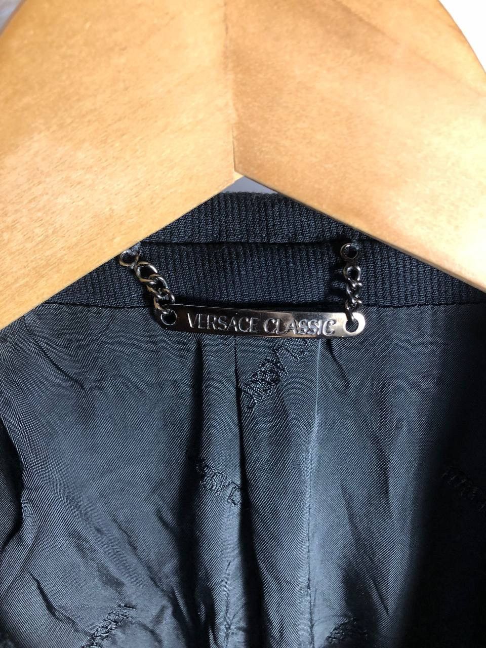 Versace Jeans Couture × Vintage VERY RARE VERSACE CLASSIC BLAZER SUIT ITALIA DESIGNER 90s Size 50L - 4 Thumbnail