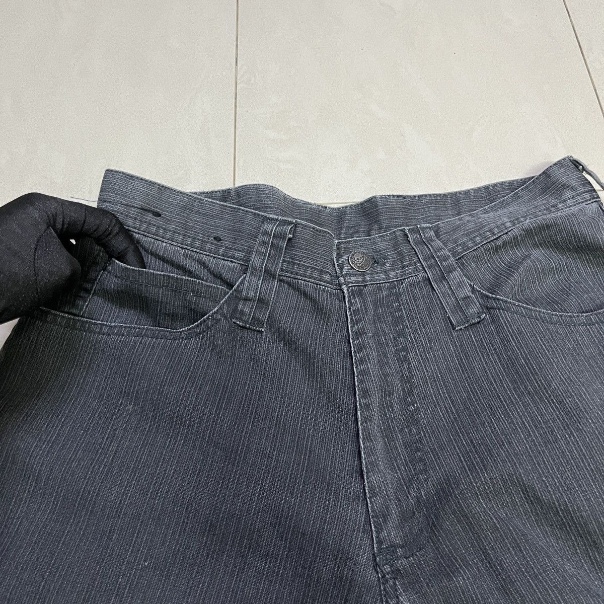 If Six Was Nine Vintage Dogman Punk Cargo Pants Size US 29 - 6 Thumbnail