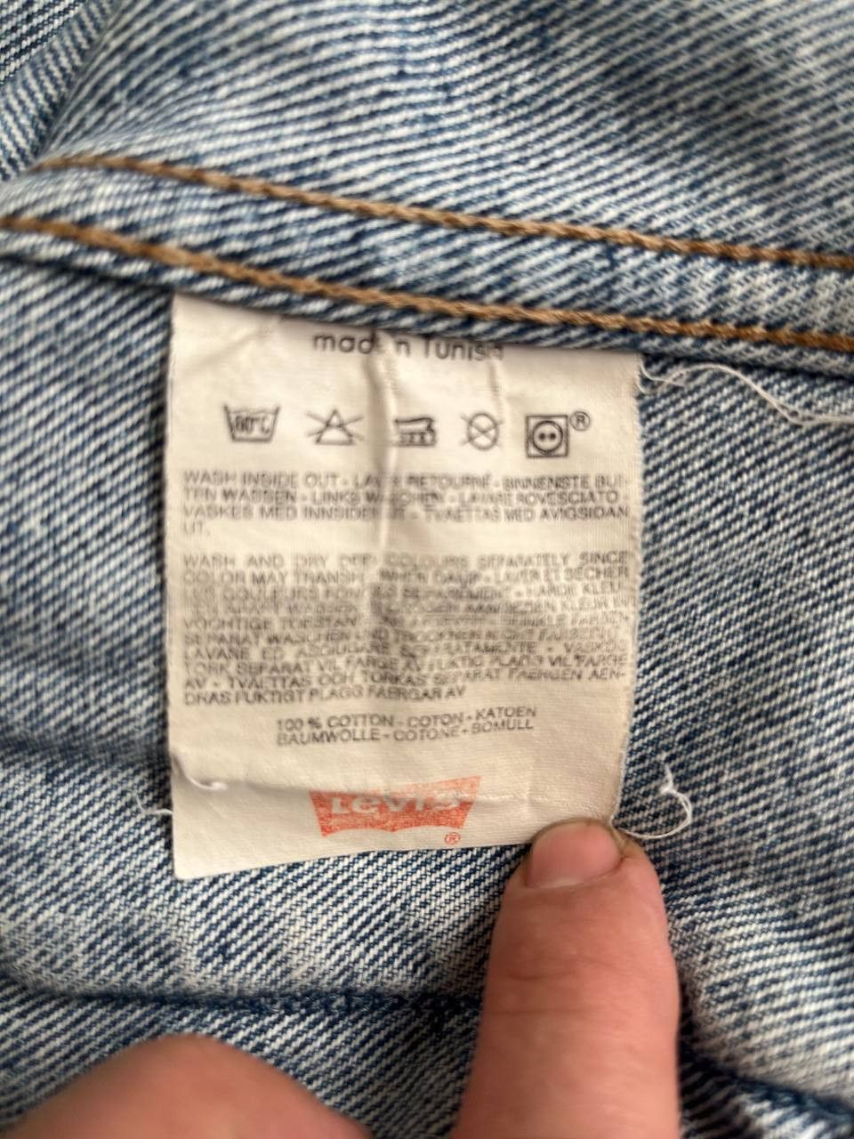 Levi's vintage denim jacket Levi's Size US M / EU 48-50 / 2 - 7 Thumbnail