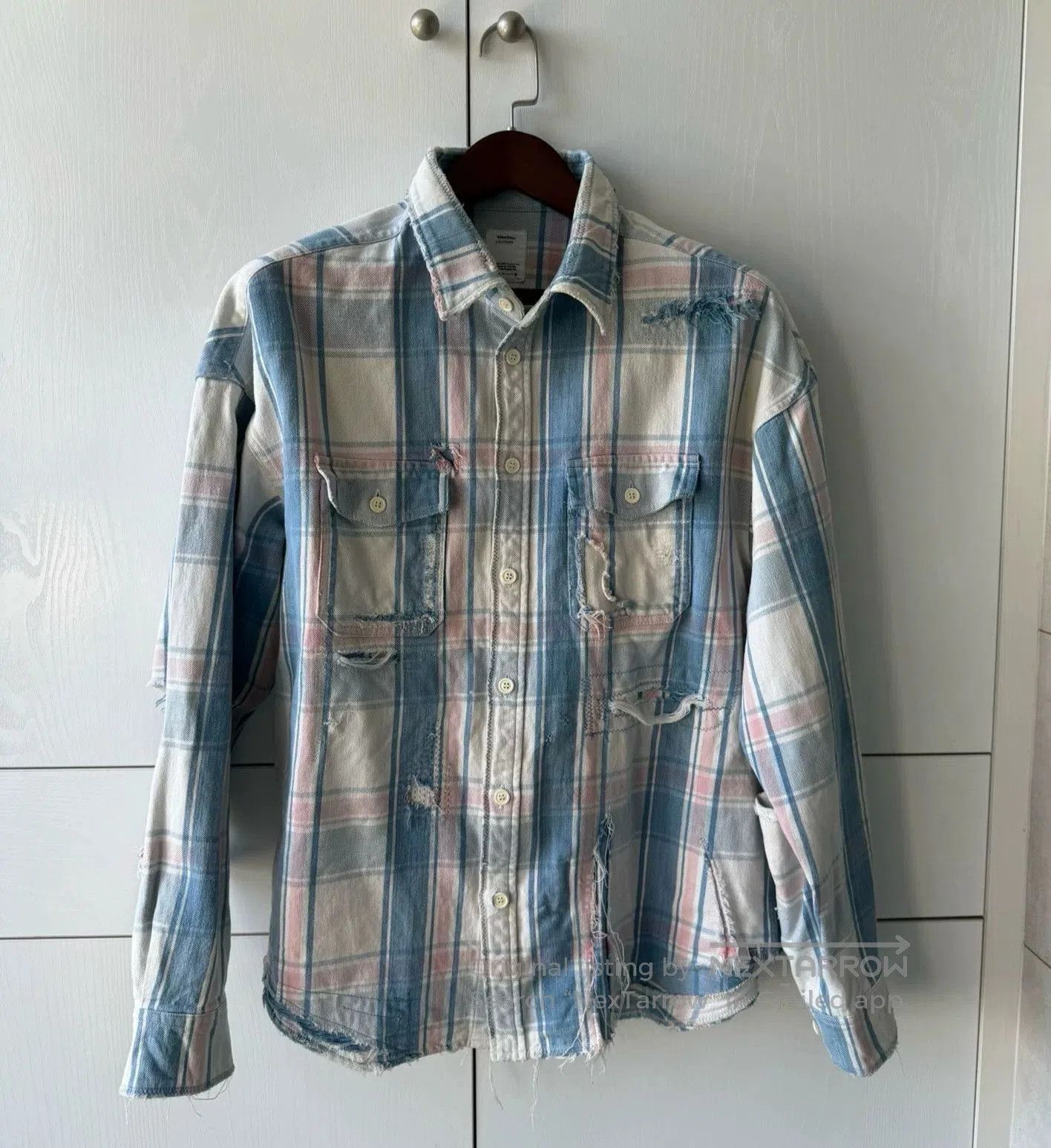 Visvim VISVIM 24SS PIONEER KHADI CHECK L/S shirt | Grailed