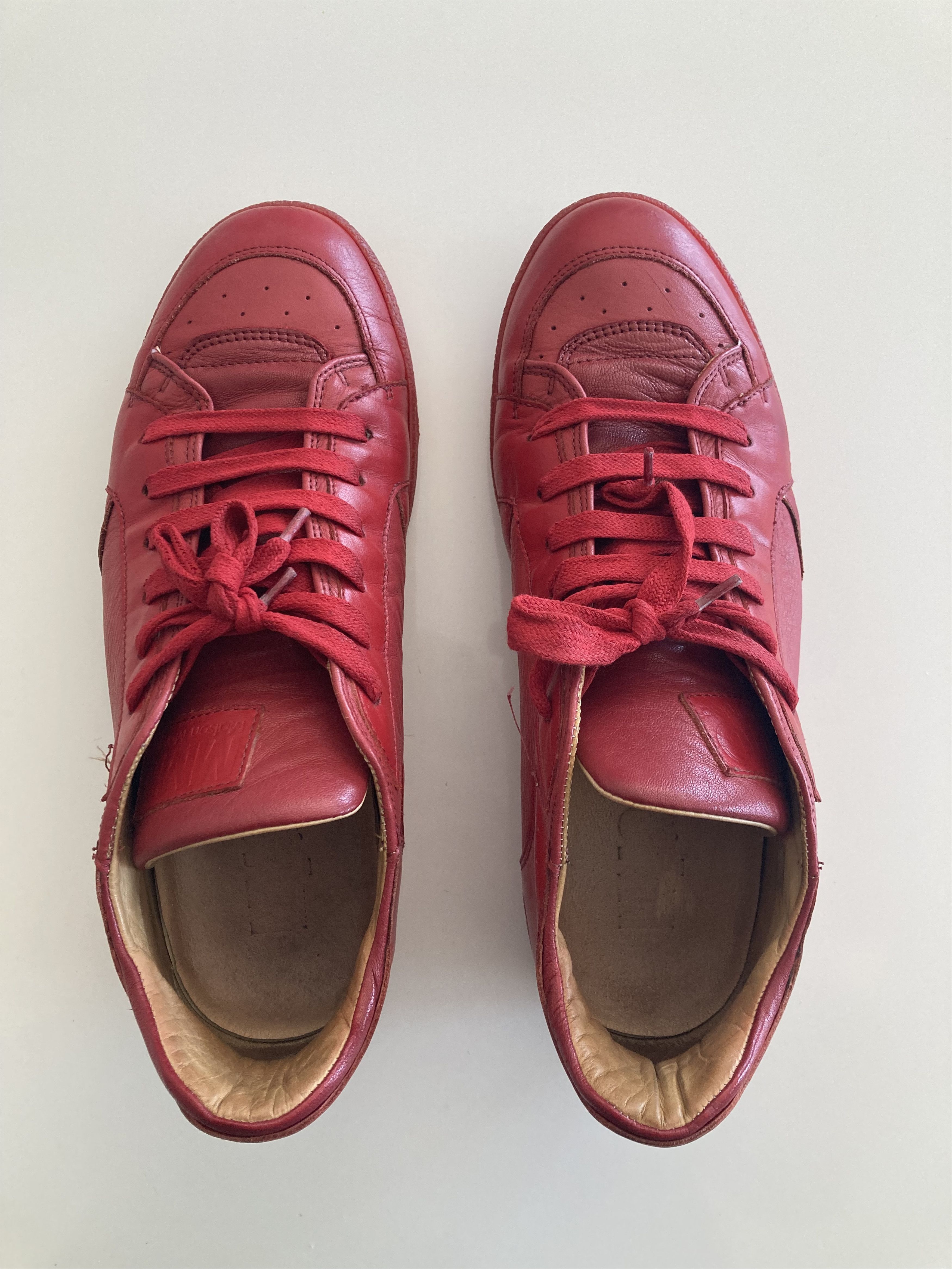 Maison Margiela Red Shoes | Grailed