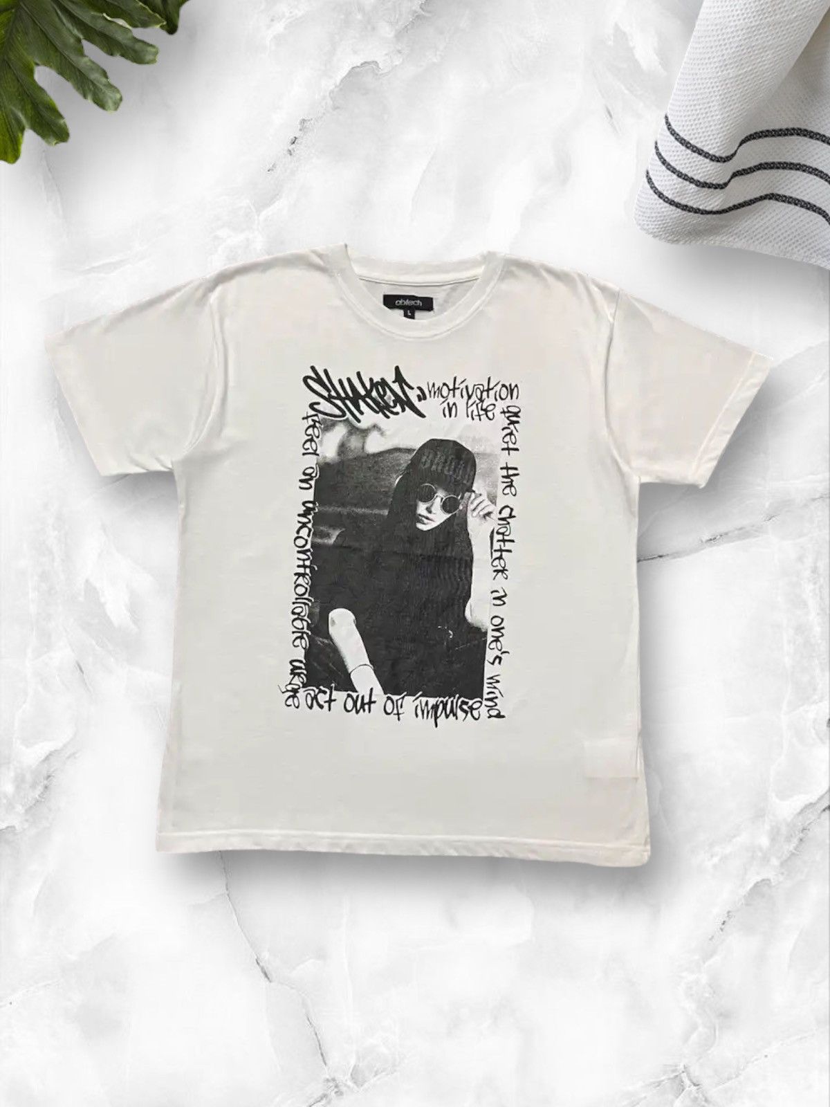 Designer × Japanese Brand × Vintage Japan Abtech Out Of Impulse Motivation In Life Photo Tshirt Size US L / EU 52-54 / 3 - 1 Thumbnail