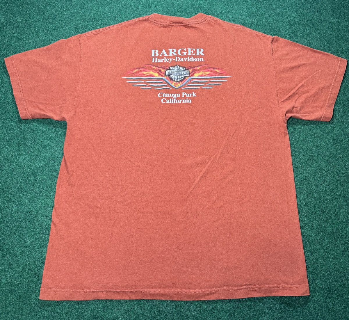 Harley Davidson Y2K Harley Davidson Motorcycles Spell Out Biker T Shirt Size US XL / EU 56 / 4 - 5 Thumbnail