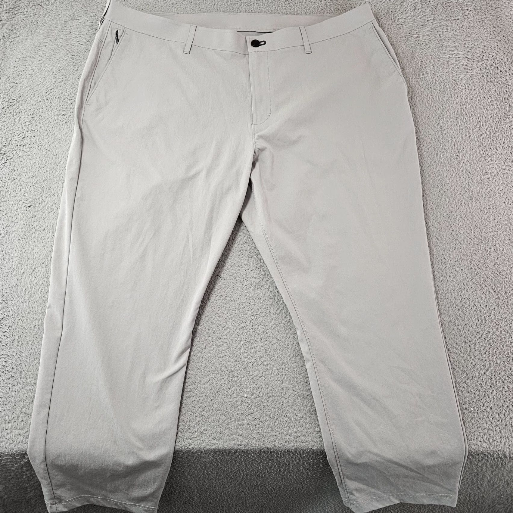 Vintage Public Rec Pants Mens 42x25 Grey Performance Golf Stretch Lightweight Athletic Pants Size US 42 / EU 58 - 2 Thumbnail
