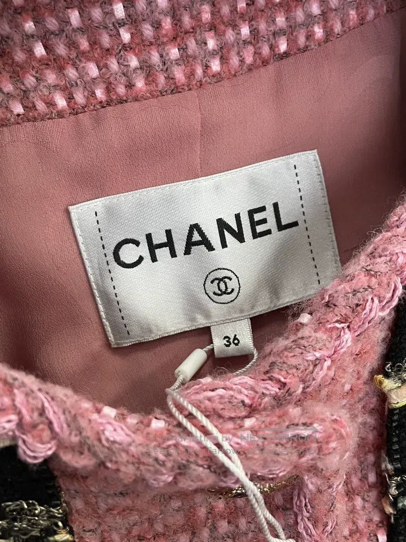 Chanel Chanel 22A high-end handicraft workshop pink mixed colour Size XS / US 0-2 / IT 36-38 - 6 Thumbnail