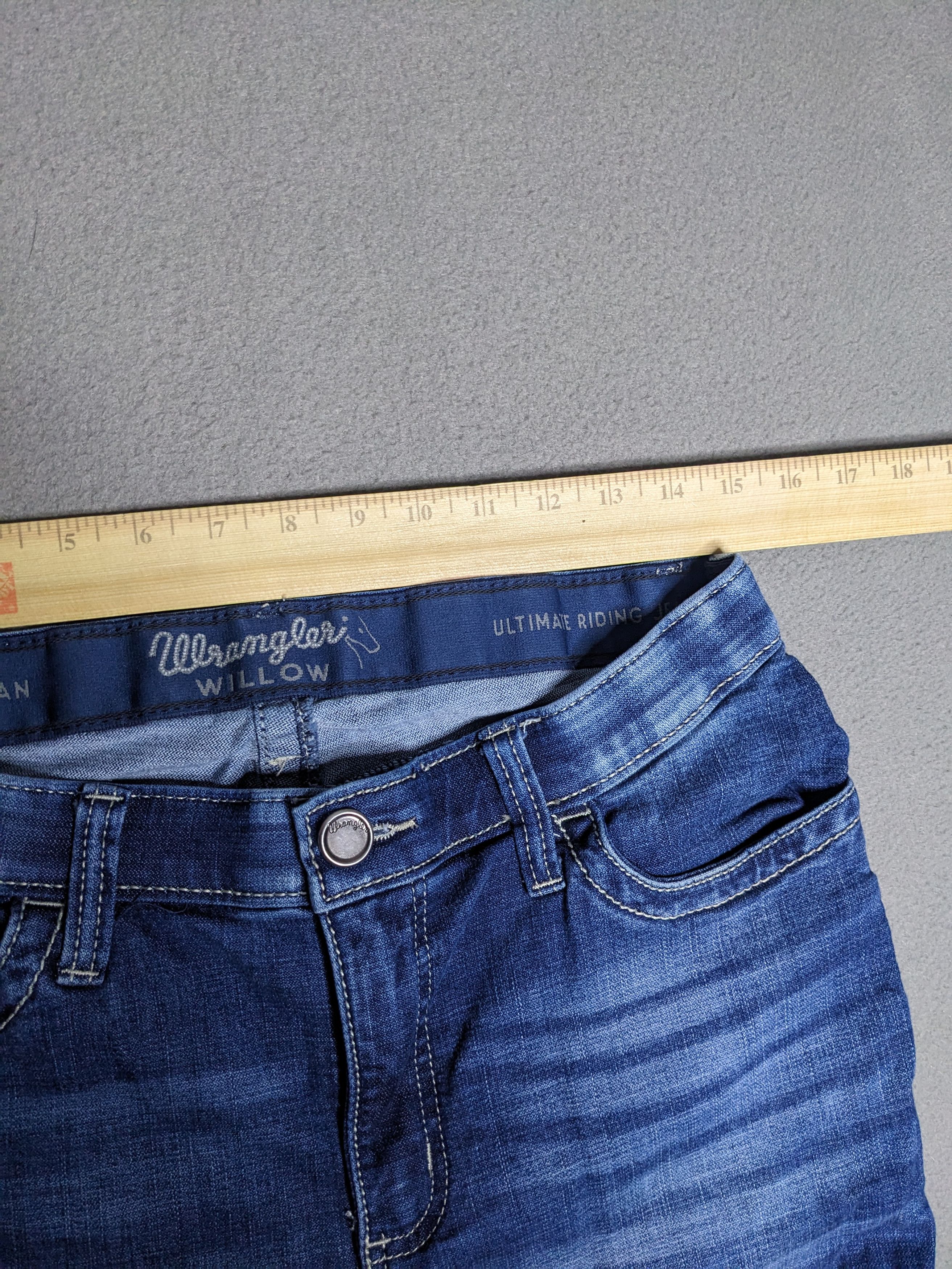Wrangler Wrangler Willow Jeans Ultimate Riding Bootcut Size 11 30x30 Size 30" / US 8 / IT 44 - 14 Thumbnail