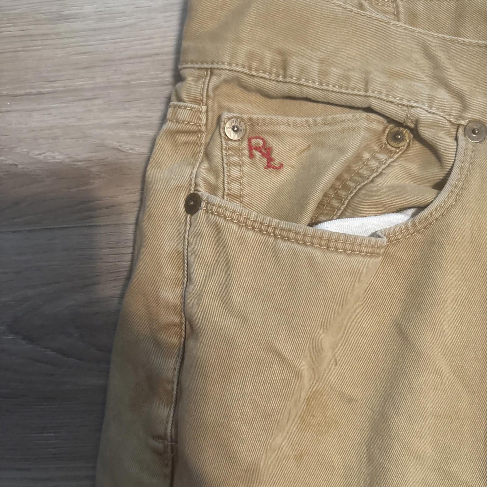 Polo Ralph Lauren Polo Ralph Lauren Chino Pants Men's Size 34x32 Tan Classic Size US 34 / EU 50 - 2 Thumbnail