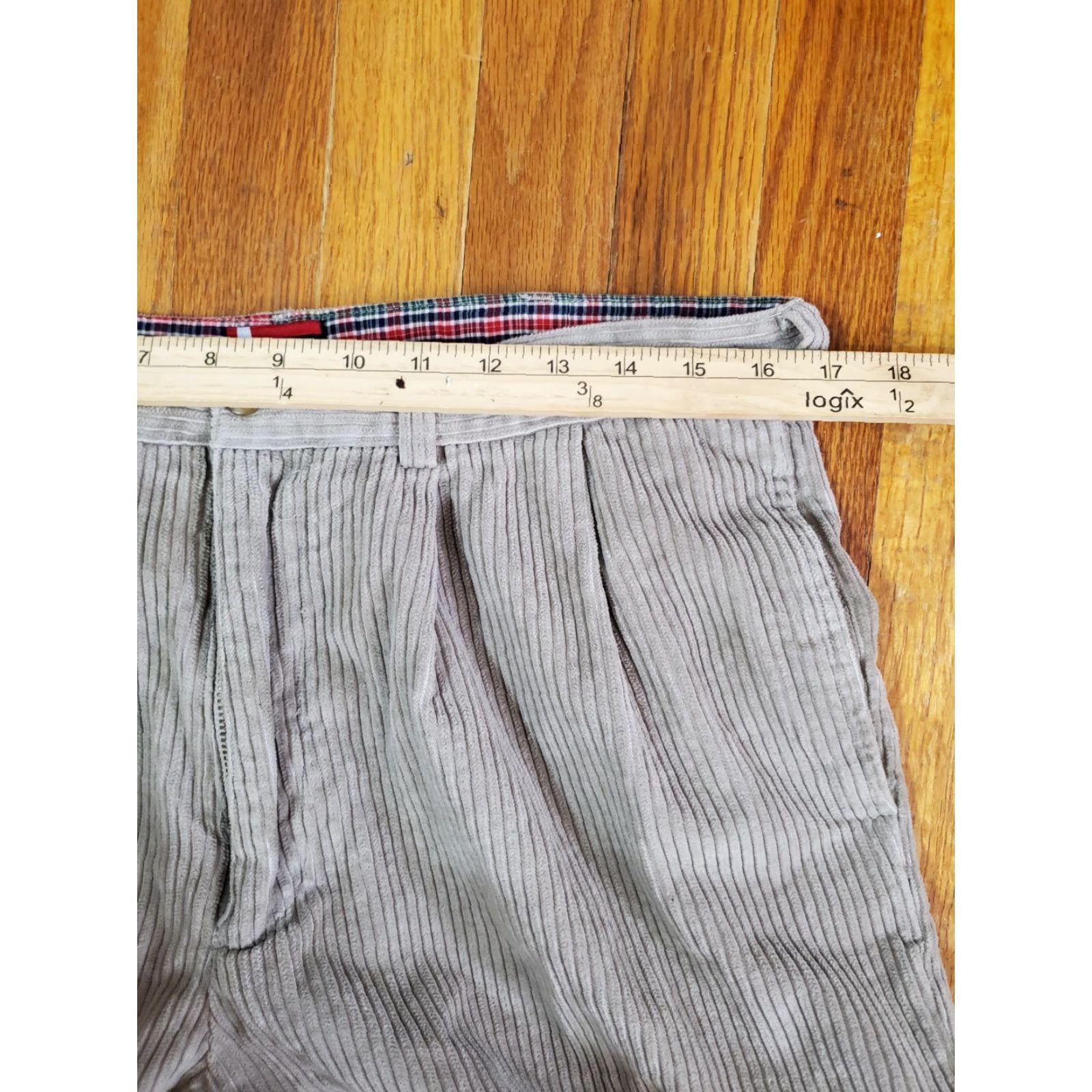 Bugle Boy VINTAGE Bugle Boy Cuffed Corduroy Pants Size US 34 / EU 50 - 4 Thumbnail