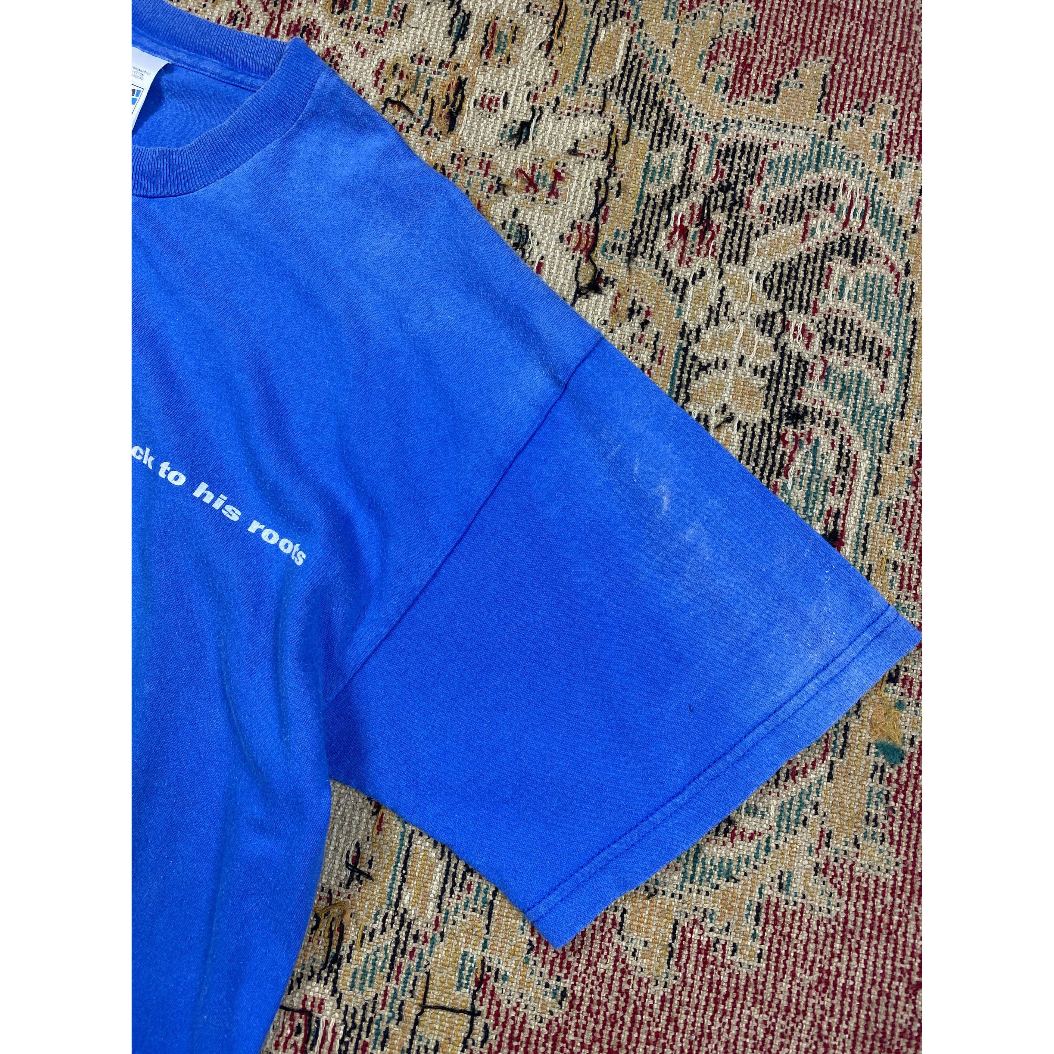 Band Tees Rod Stewart 90s Back to His Roots 90s T Shirt 4660AC Size US L / EU 52-54 / 3 - 6 Thumbnail