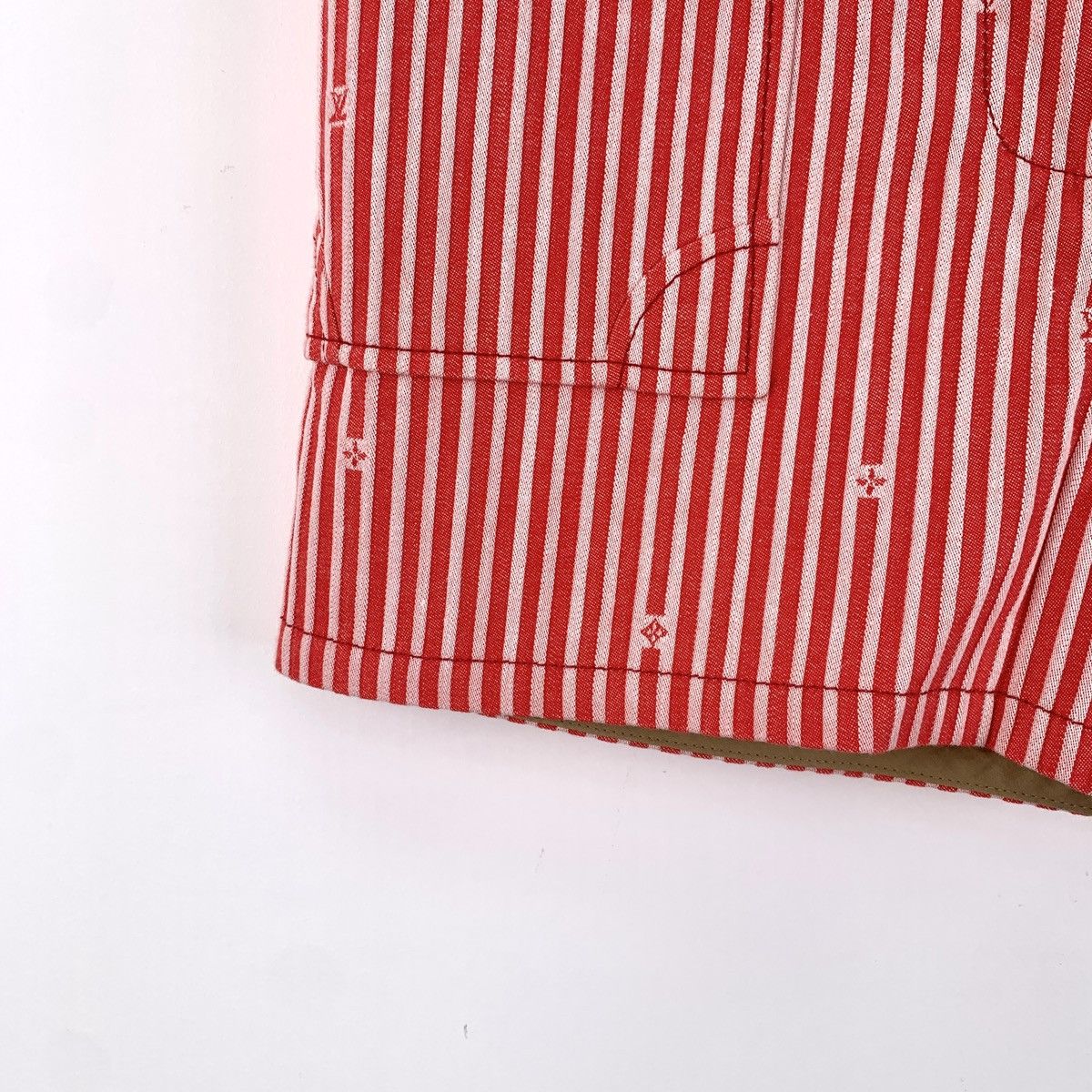 Louis Vuitton Louis Vuitton Monogram Stripe Casual Shorts K26WX Size 28" / US 6 / IT 42 - 5 Thumbnail