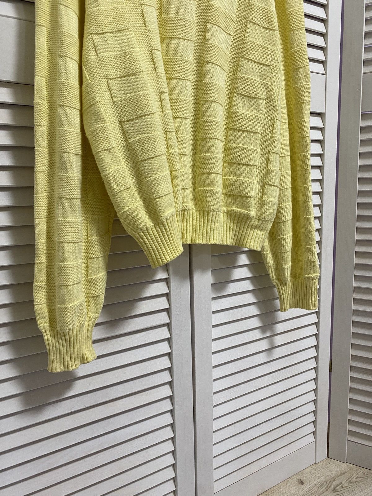 Lacoste Vintage Knitwear Sweater Lacoste Lemon Logo Cable Chunky Size US M / EU 48-50 / 2 - 3 Thumbnail