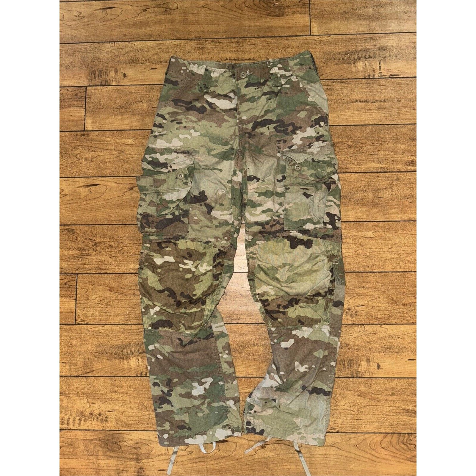 Japanese Brand × Vintage Military Camo Cargo Pants 30x32 Measured Green Tan Size US 30 / EU 46 - 3 Thumbnail