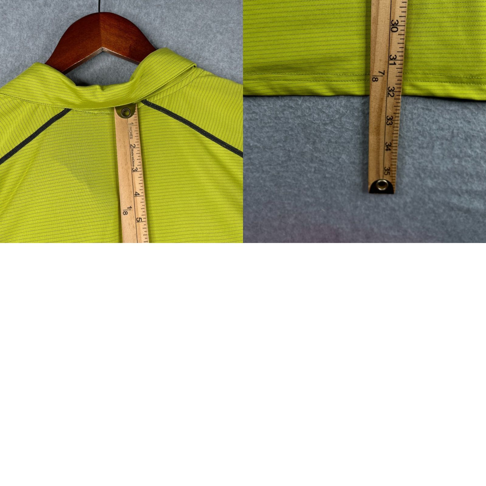 Stormtech Stormtech Polo Shirt 3XL Green Striped Stretch Short Sleeve Mens Casual/Workwear Shirt Size US XXL / EU 58 / 5 - 8 Thumbnail