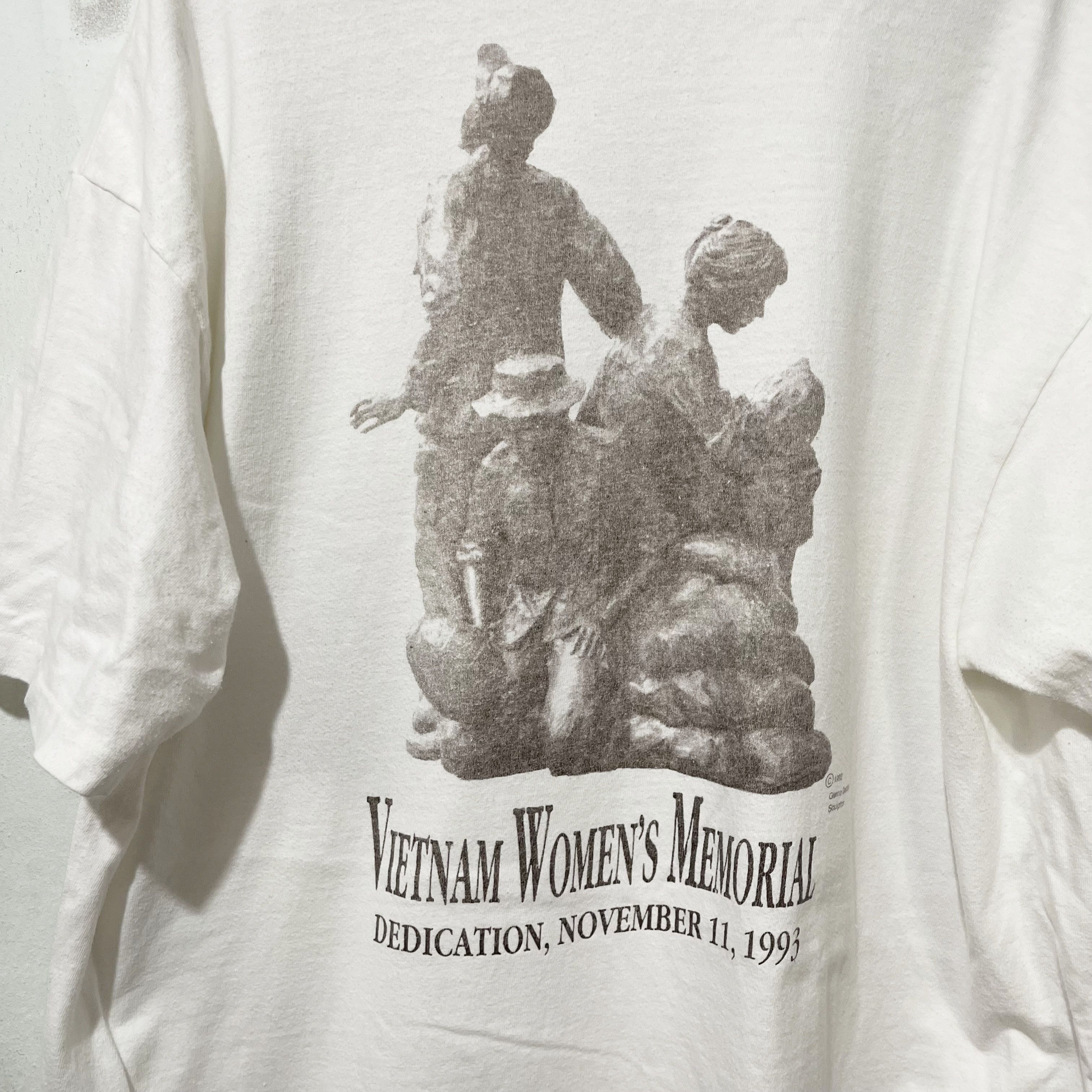 Vintage Vintage 1992 Vietnam Women’s Memorial Project T-Shirt Size US L / EU 52-54 / 3 - 5 Thumbnail