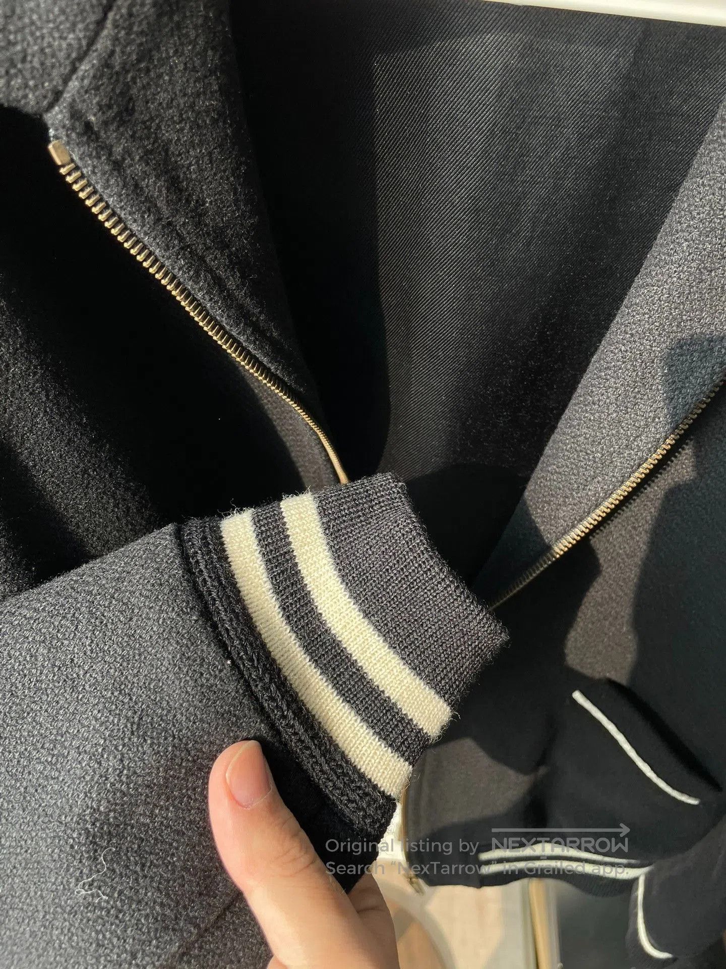 Saint Laurent Paris Saint Laurent Zebra Stripe Wool Jacket. Size US M / EU 48-50 / 2 - 4 Thumbnail
