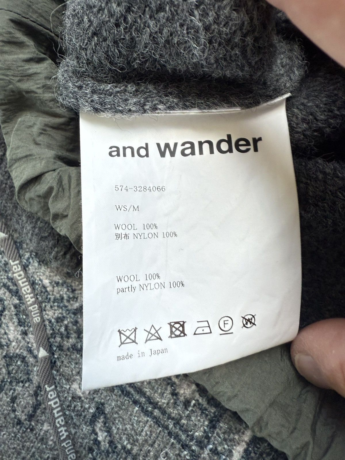 And Wander And wander knitted sweater Size US S / EU 44-46 / 1 - 4 Thumbnail