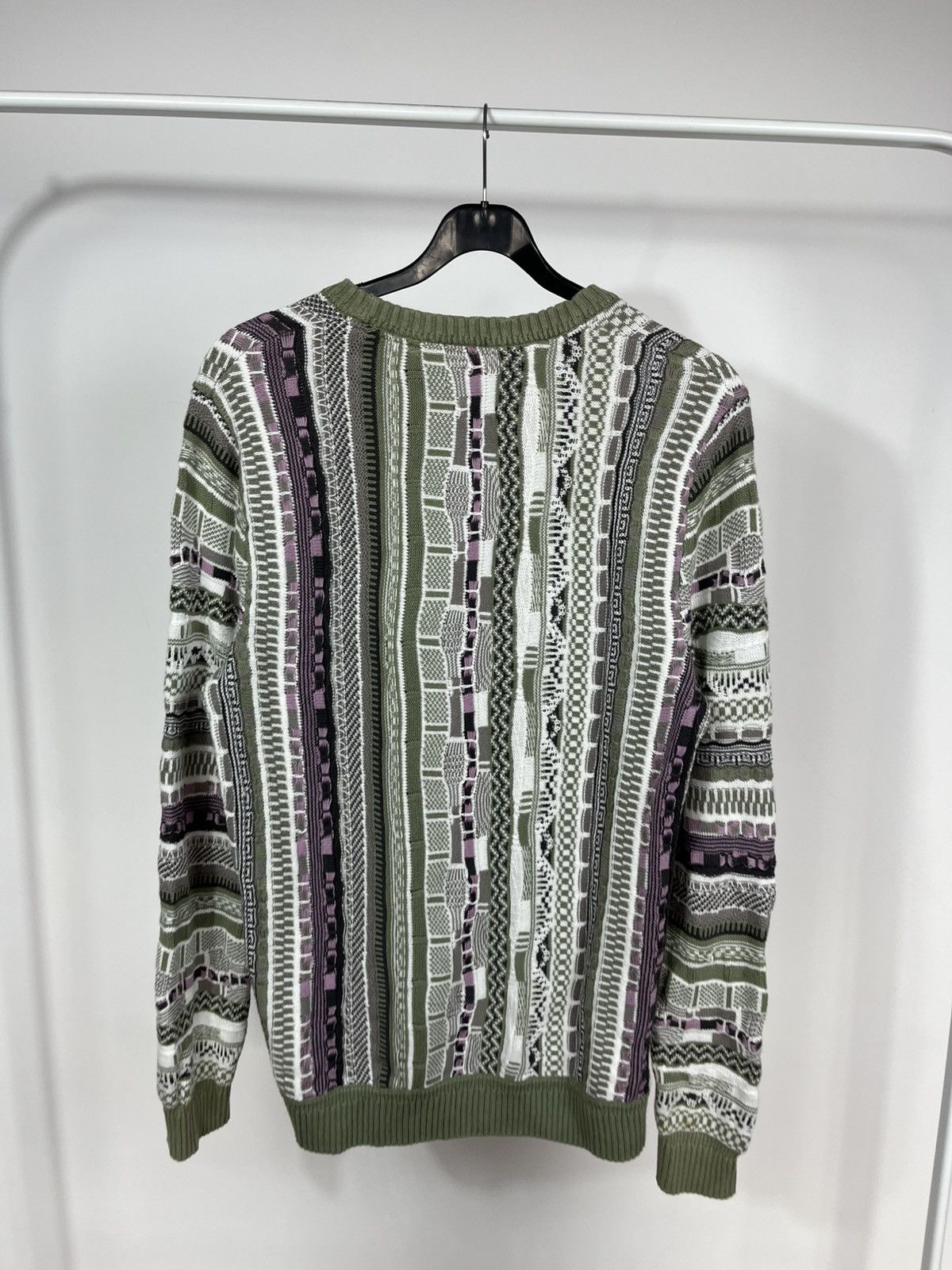 Other Vintage 3D Knit Pattern Sweater Textured Jumper Size L Size US L / EU 52-54 / 3 - 12 Thumbnail