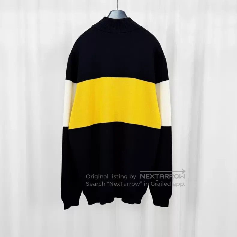 Fendi Fendi Printed Letter Wool Knit Sweater Size US XL / EU 56 / 4 - 2 Thumbnail