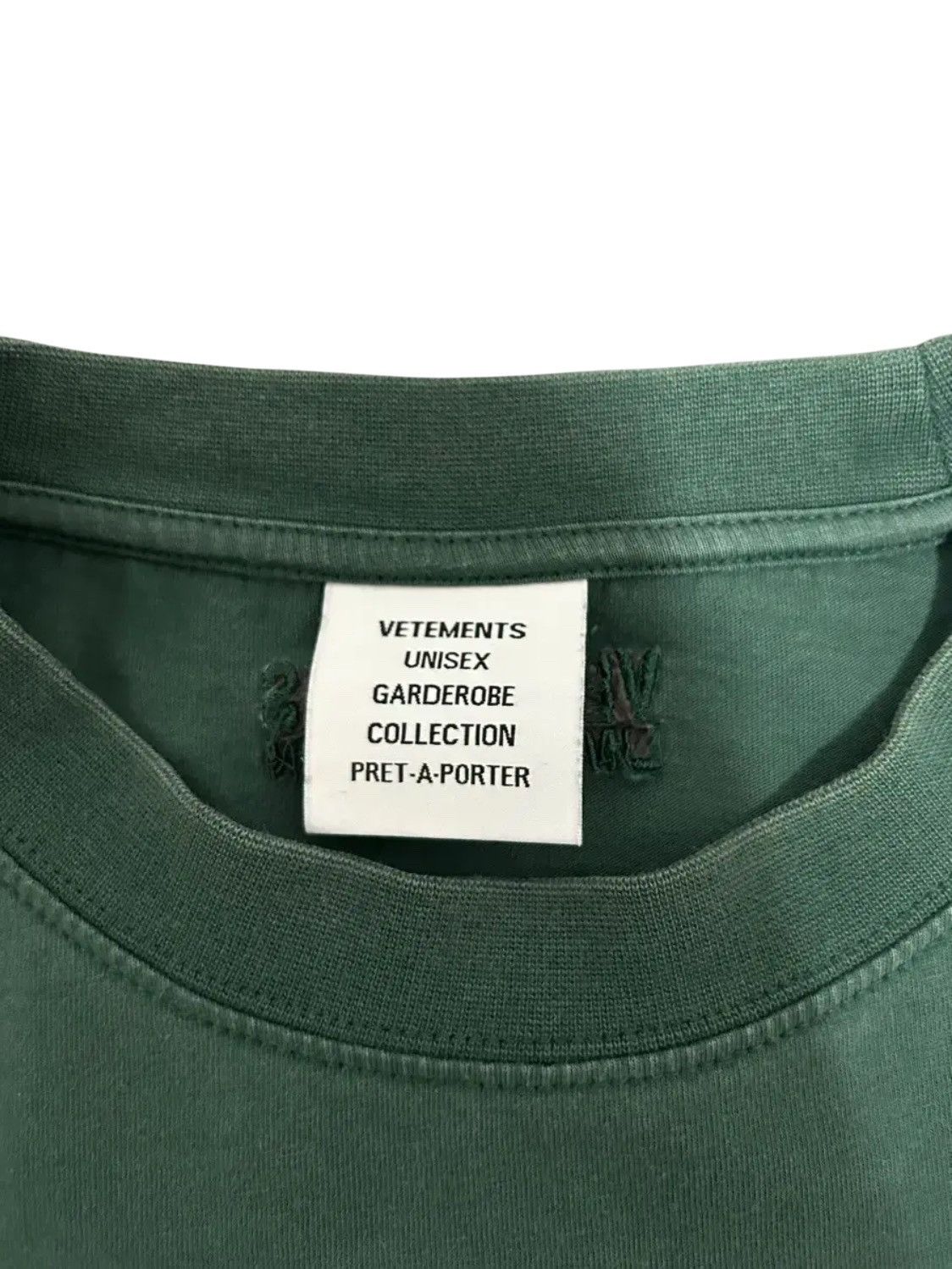 Vetements Vetements Logo T-Shirt Size US M / EU 48-50 / 2 - 3 Thumbnail