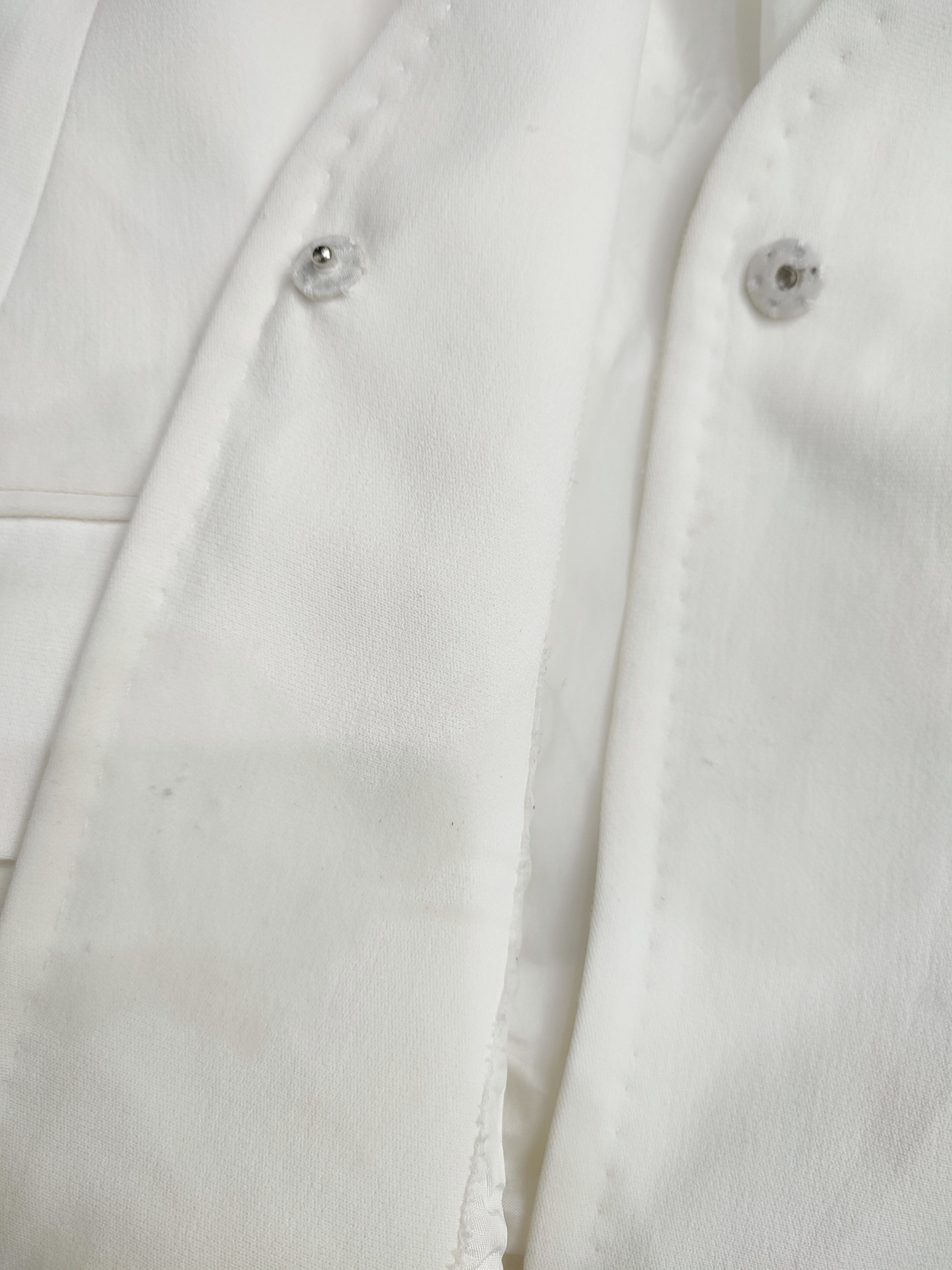 Moschino 00s Moschino Cheapandchic- Deep V Minimal Tailored Blazer Size S / US 4 / IT 40 - 4 Thumbnail