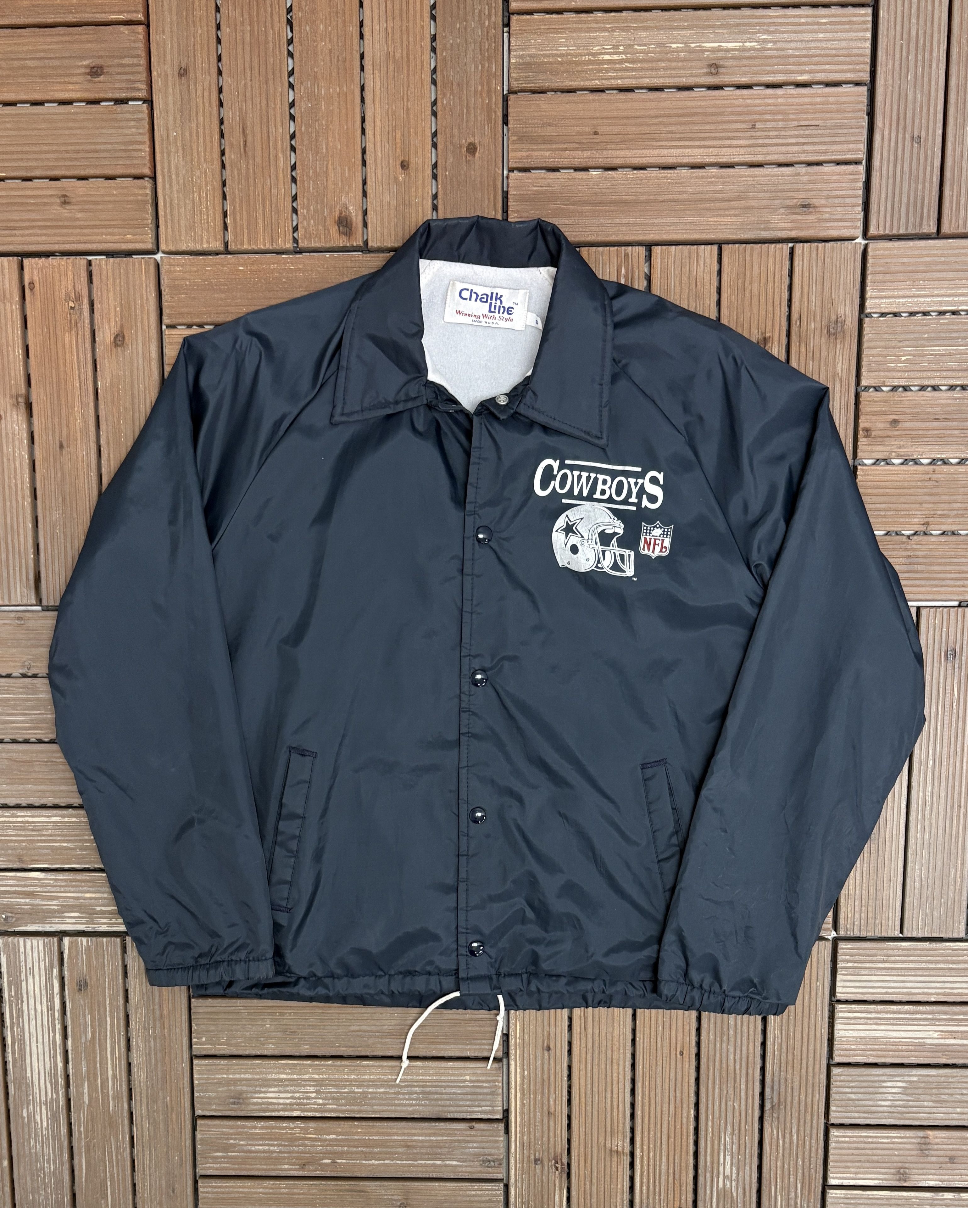 Chalk Line × Vintage Dallas Cowboys Vintage Chalk Like Blue Jacket Size US S / EU 44-46 / 1 - 1 Thumbnail