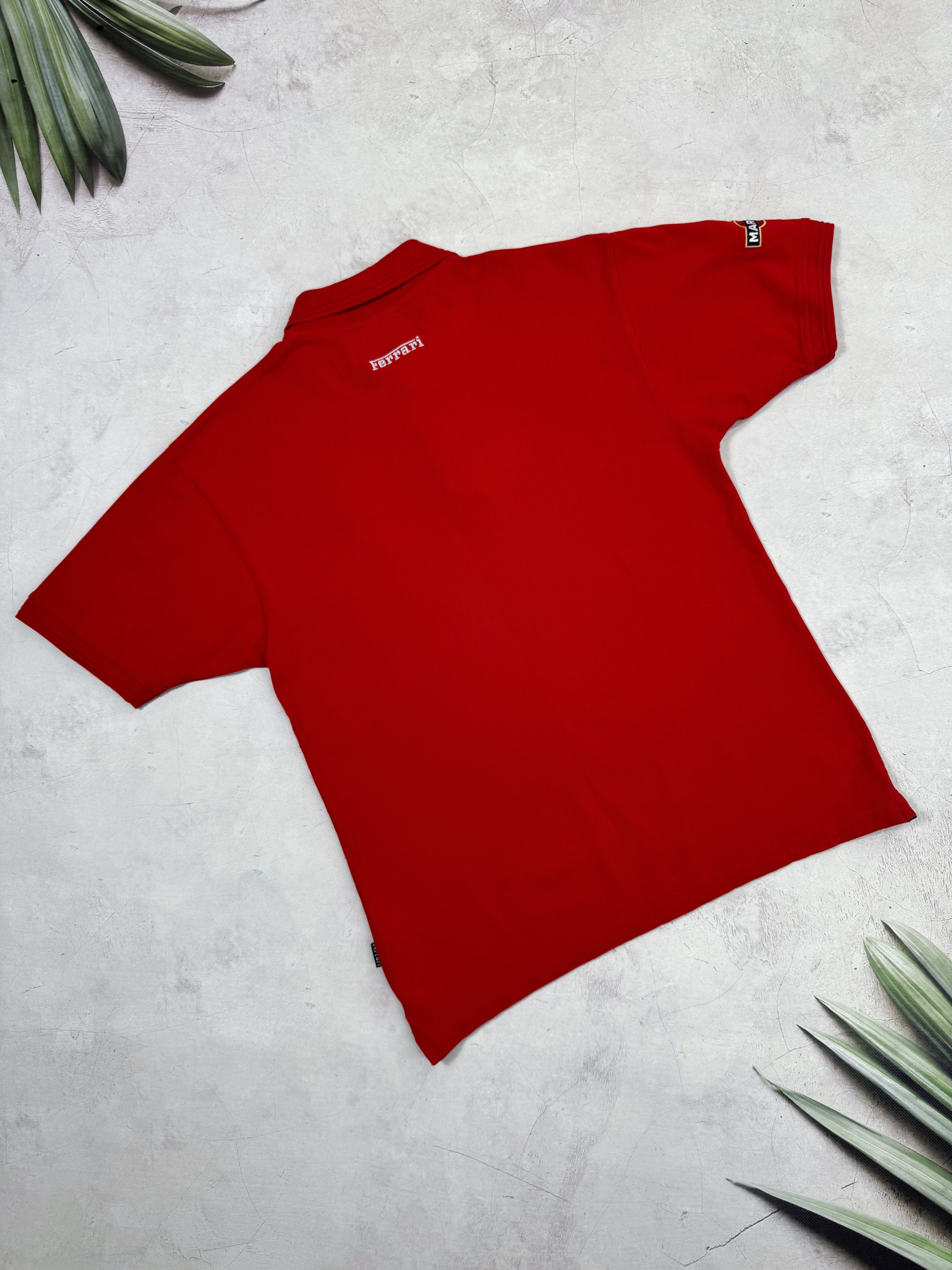 Ferrari Y2K Ferrari Polo T-Shirt Martini Racing F1 Team Red Size US M / EU 48-50 / 2 - 14 Thumbnail