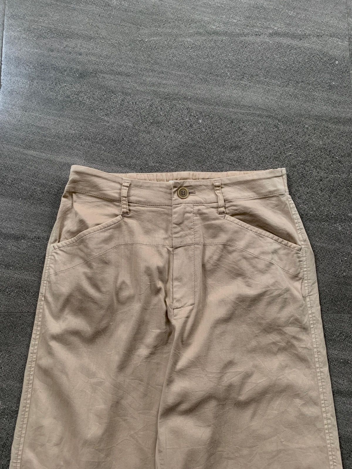 Issey Miyake FREE TAX! Wideleg Relaxed Cropped Pants Size US 28 / EU 44 - 3 Thumbnail