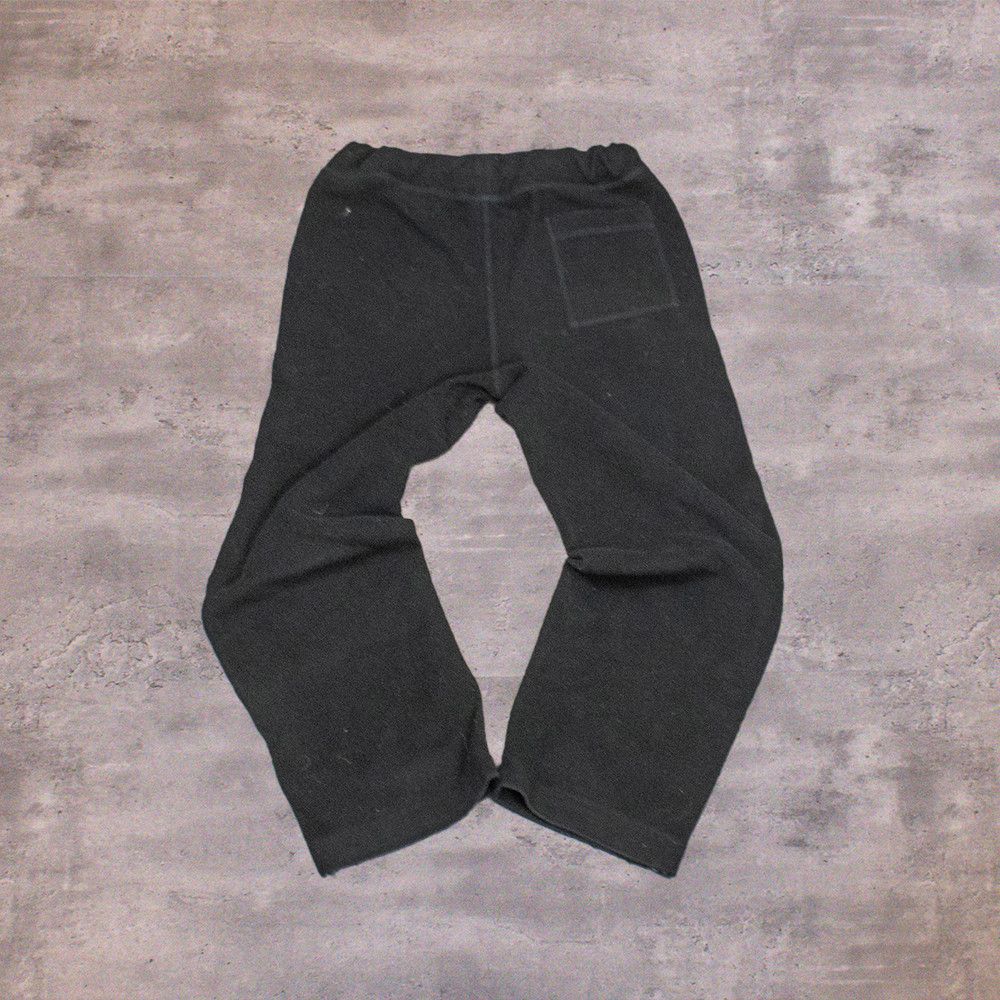 Gap Y2K 2000's Gap Baggy Relax Wide Legged Black Fleece Pant's Size US 28 / EU 44 - 2 Thumbnail