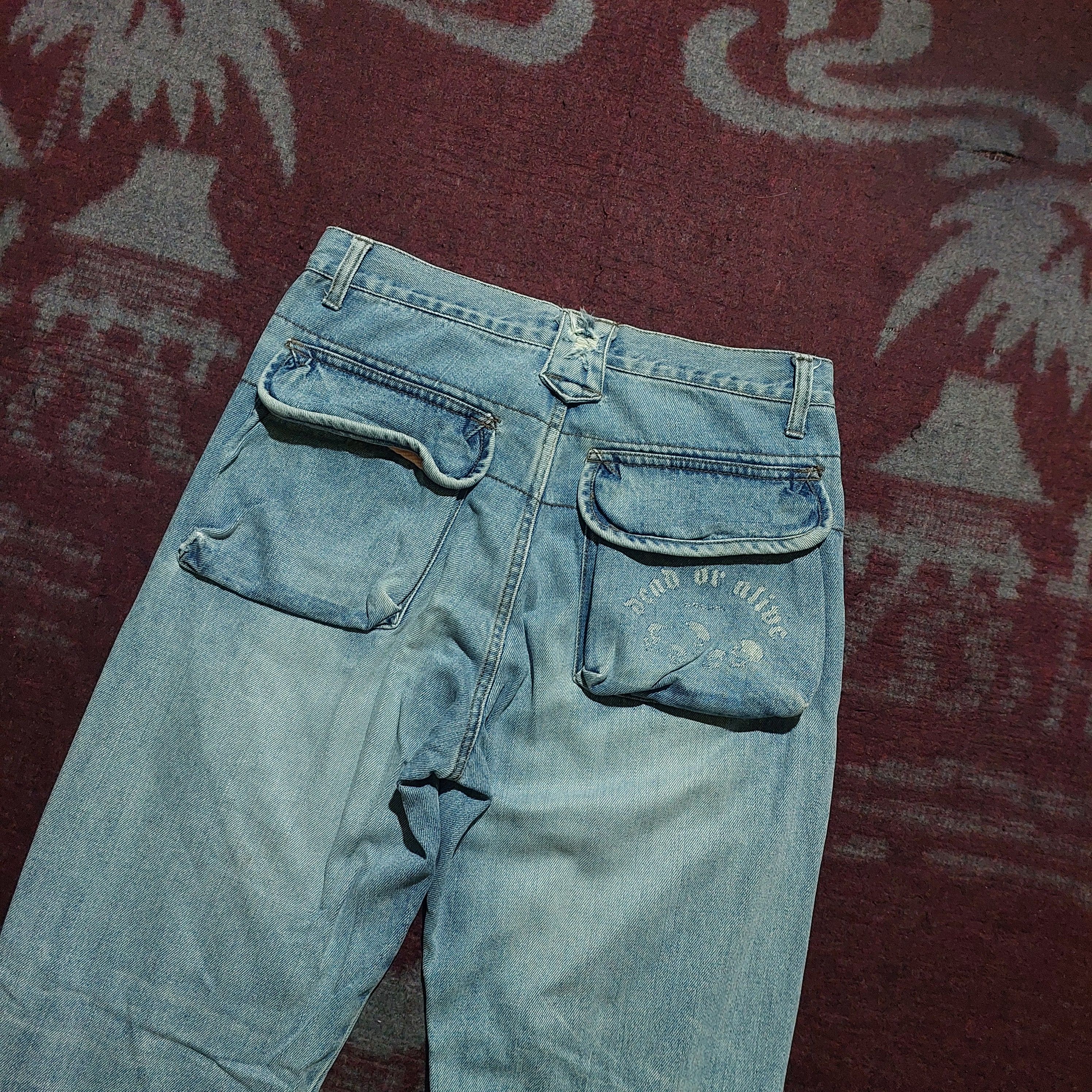 In The Attic In the attic multi zipper distressed bondage jeans Size US 30 / EU 46 - 5 Thumbnail