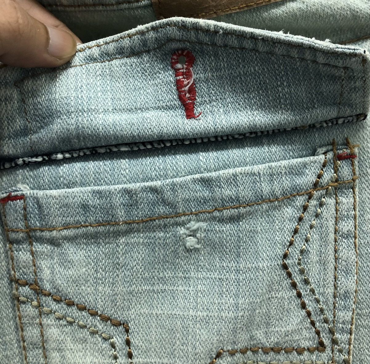 Japanese Brand × Vintage Vintage Marna We Are International Jeans Pants Size 31" - 13 Thumbnail