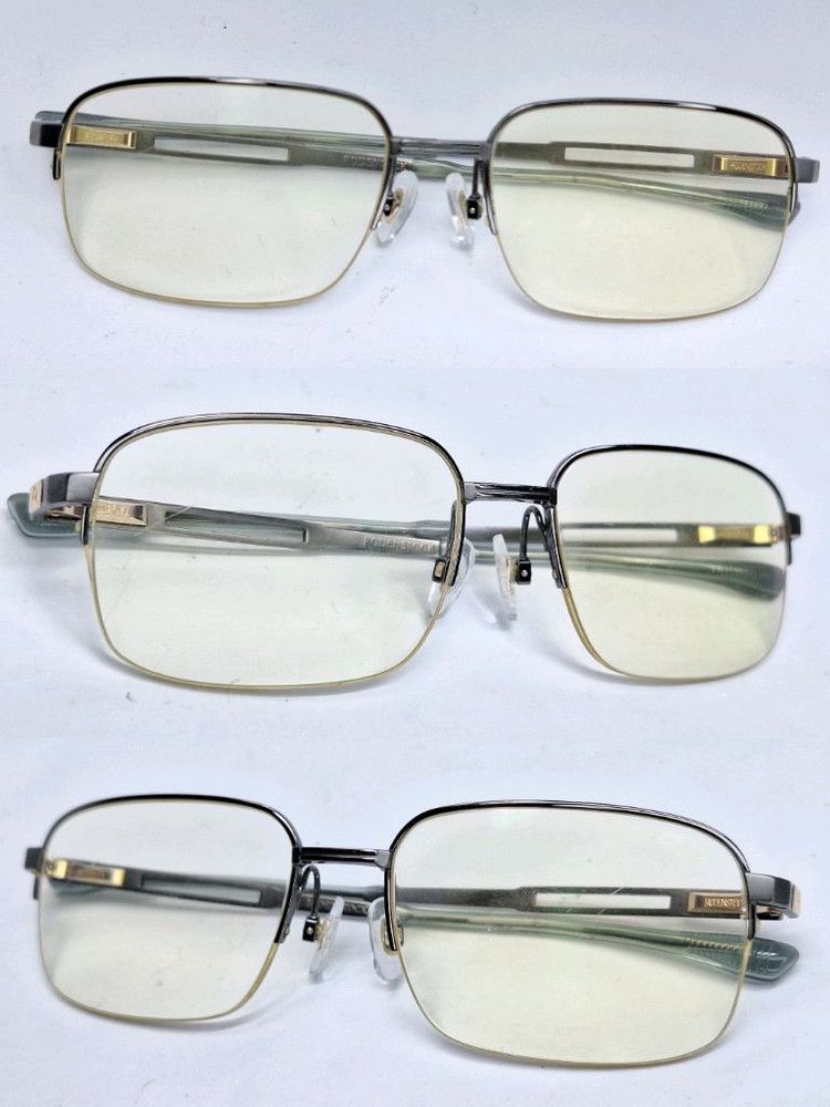 Vintage Rodenstock RODAFLEX Open Temple Half-Rim Titanium Glasses Size ONE SIZE - 9 Thumbnail