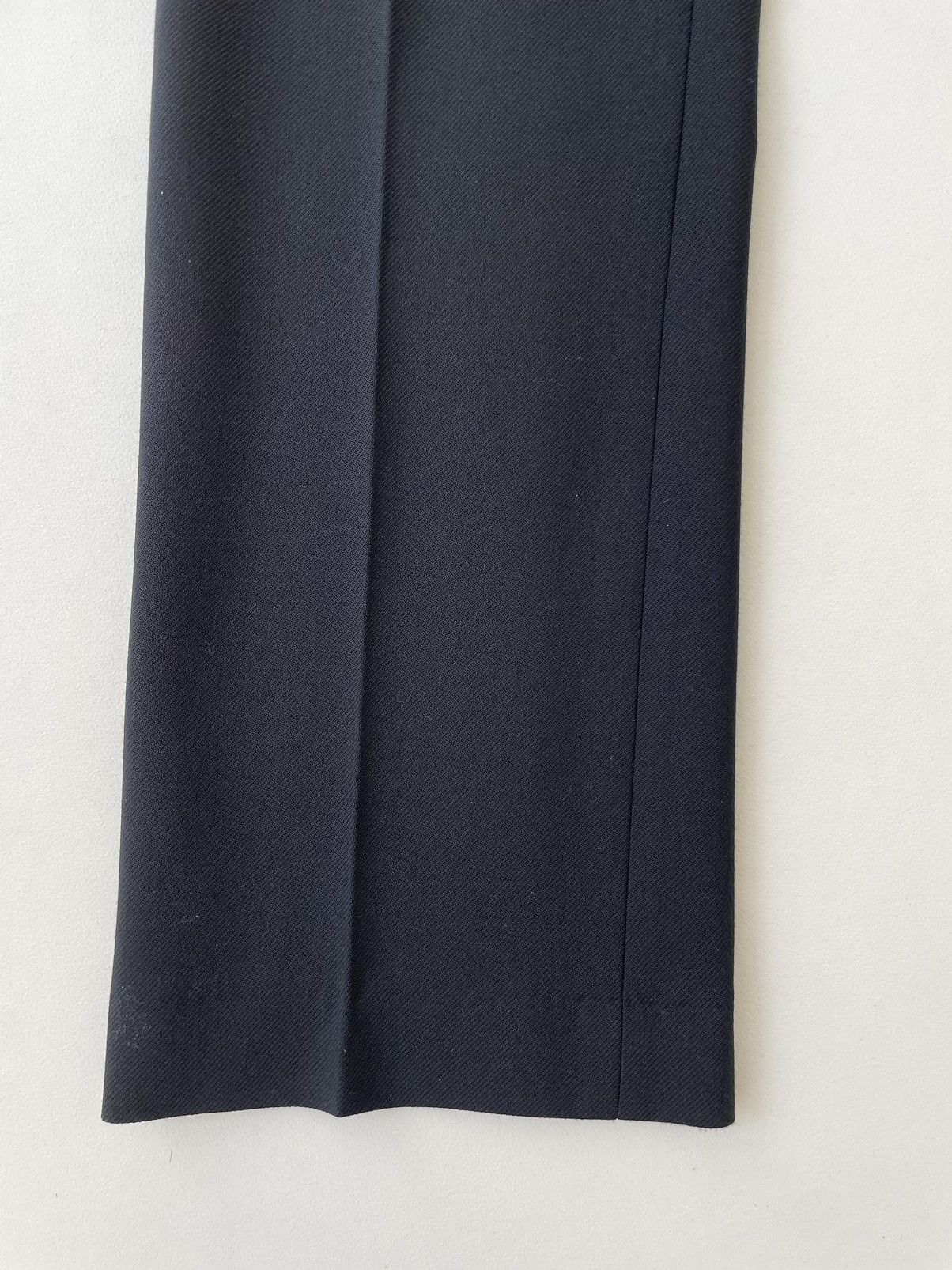 Raf Simons A/W 21 Black Raw Seam Waist Band Trousers Size US 32 / EU 48 - 10 Thumbnail