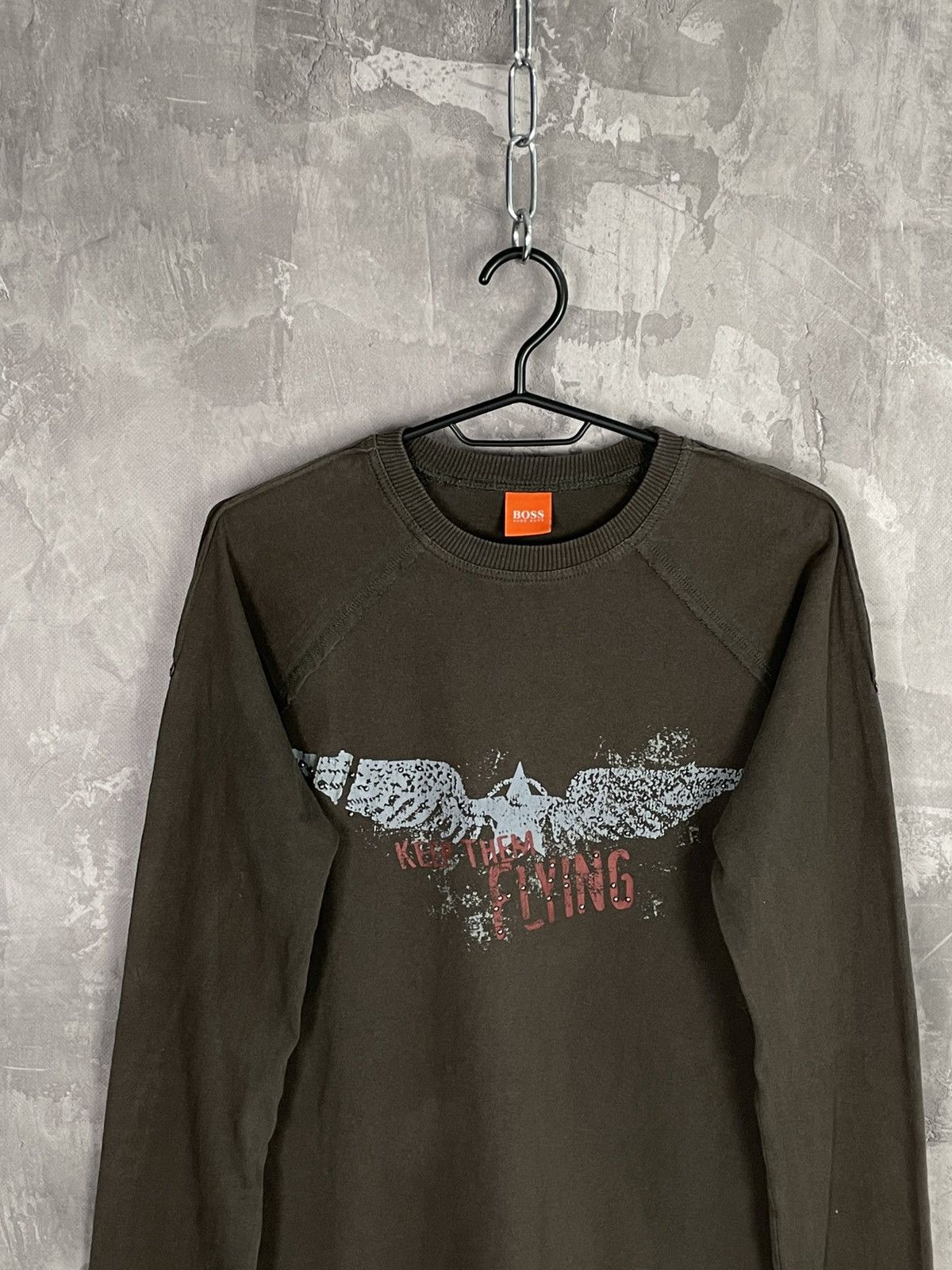 If Six Was Nine × Japanese Brand × Vintage Vintage Boss Studded Grunge Vibe Affiction Style Long Sleeve Size US S / EU 44-46 / 1 - 2 Thumbnail