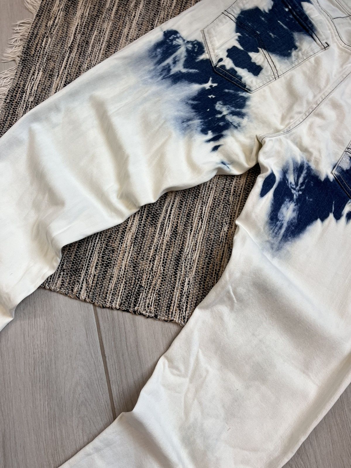 Armani Exchange × Designer Hype Armani Exchange skinny jeans j14 tiy dye style denim Size US 34 / EU 50 - 13 Thumbnail